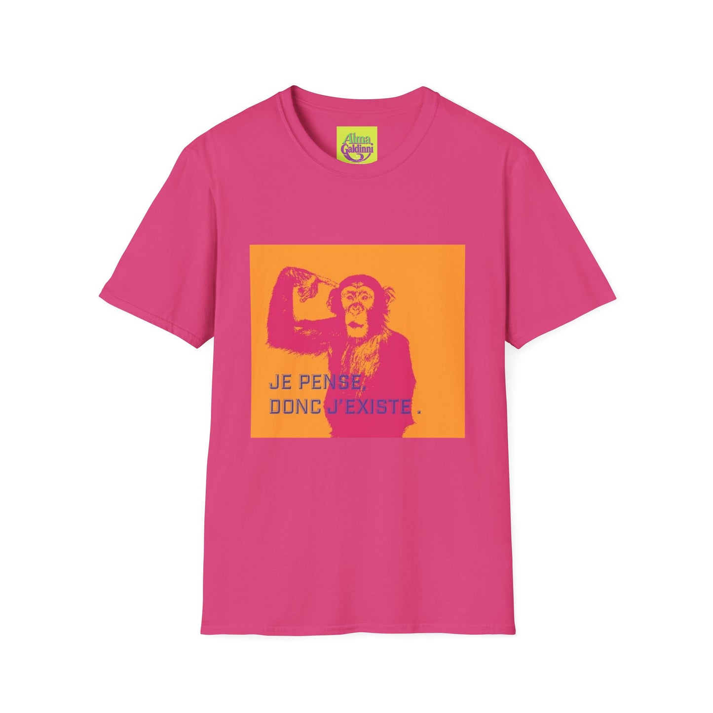 Philosophical Monkey Unisex Softstyle T-Shirt