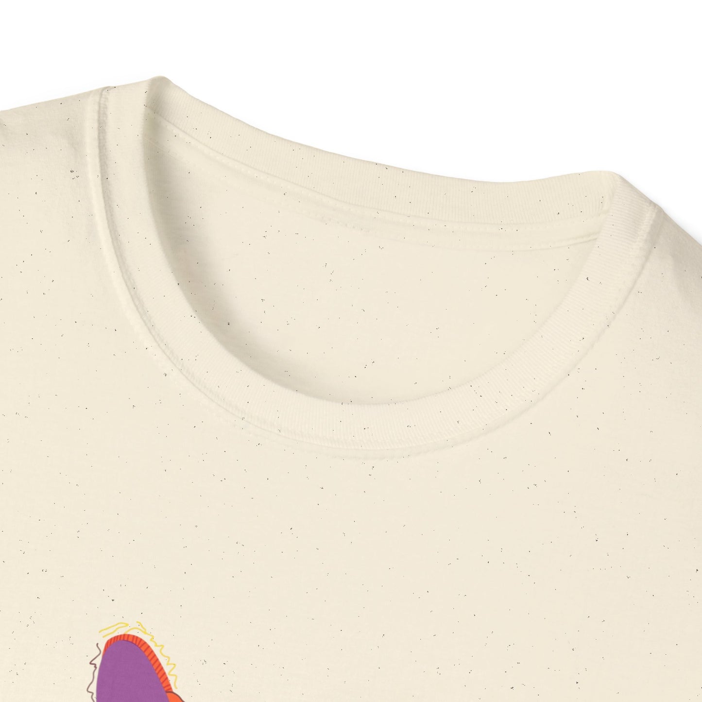 Vibrant Tiger Graphic Unisex Softstyle T-Shirt