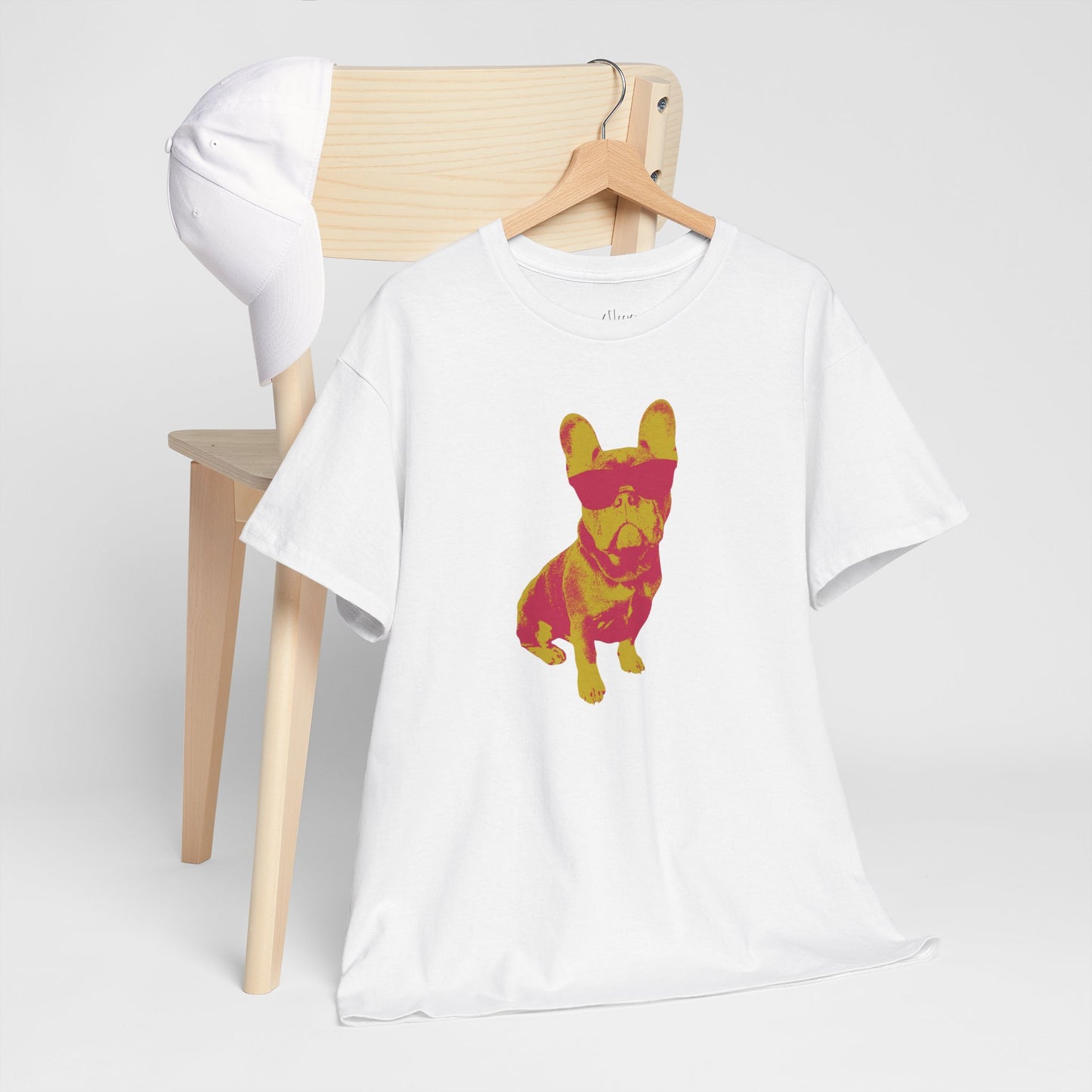 French Buldog Unisex Heavy Cotton Tee