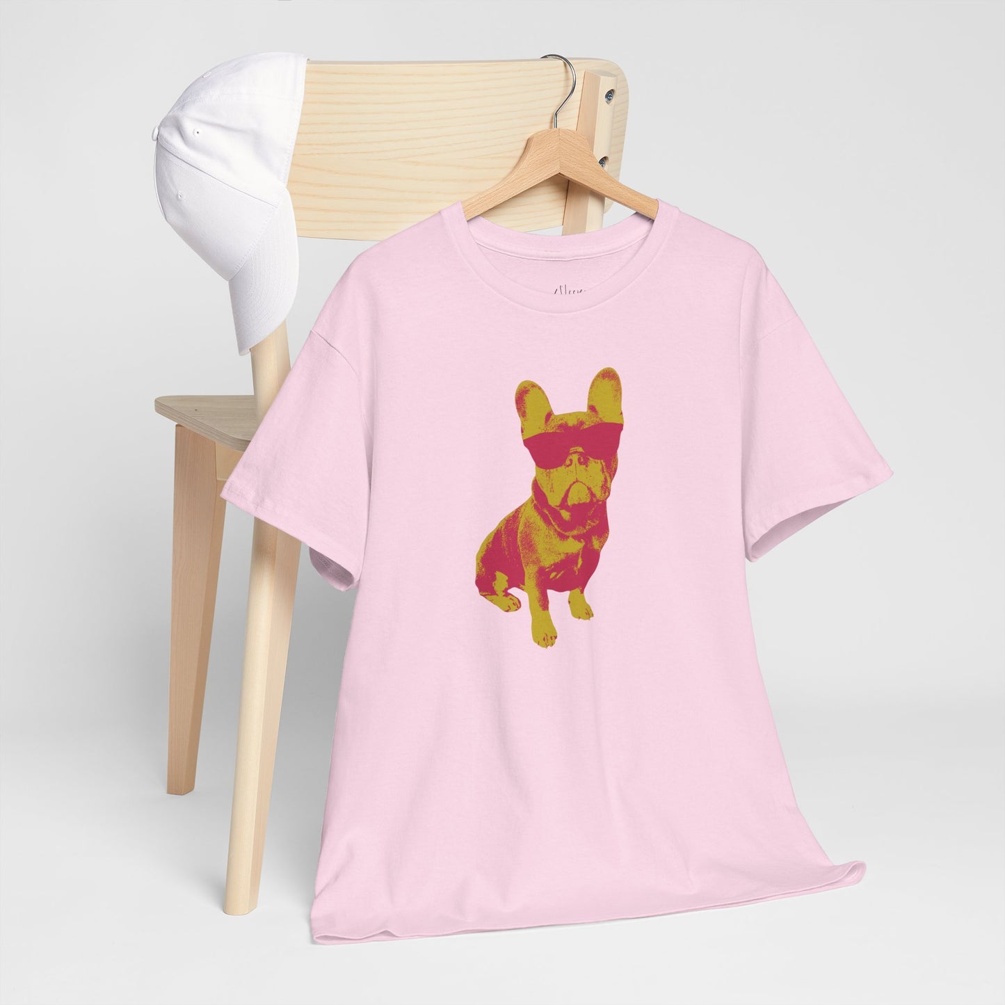 French Buldog Unisex Heavy Cotton Tee