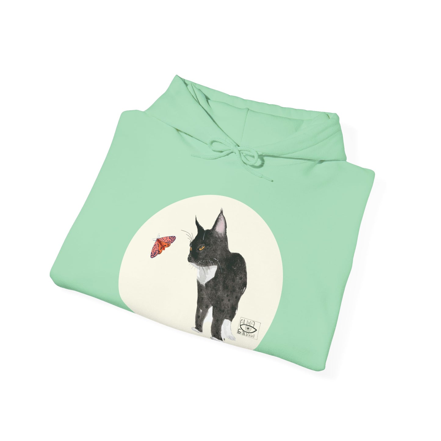 Cat-Inspired Heavy Blend Hoodie, Cozy Animal Sweatshirt, Pet Lover Gift, Unisex Graphic Hooded Sweatshirt, Cute Cat Apparel, Perfect [...]