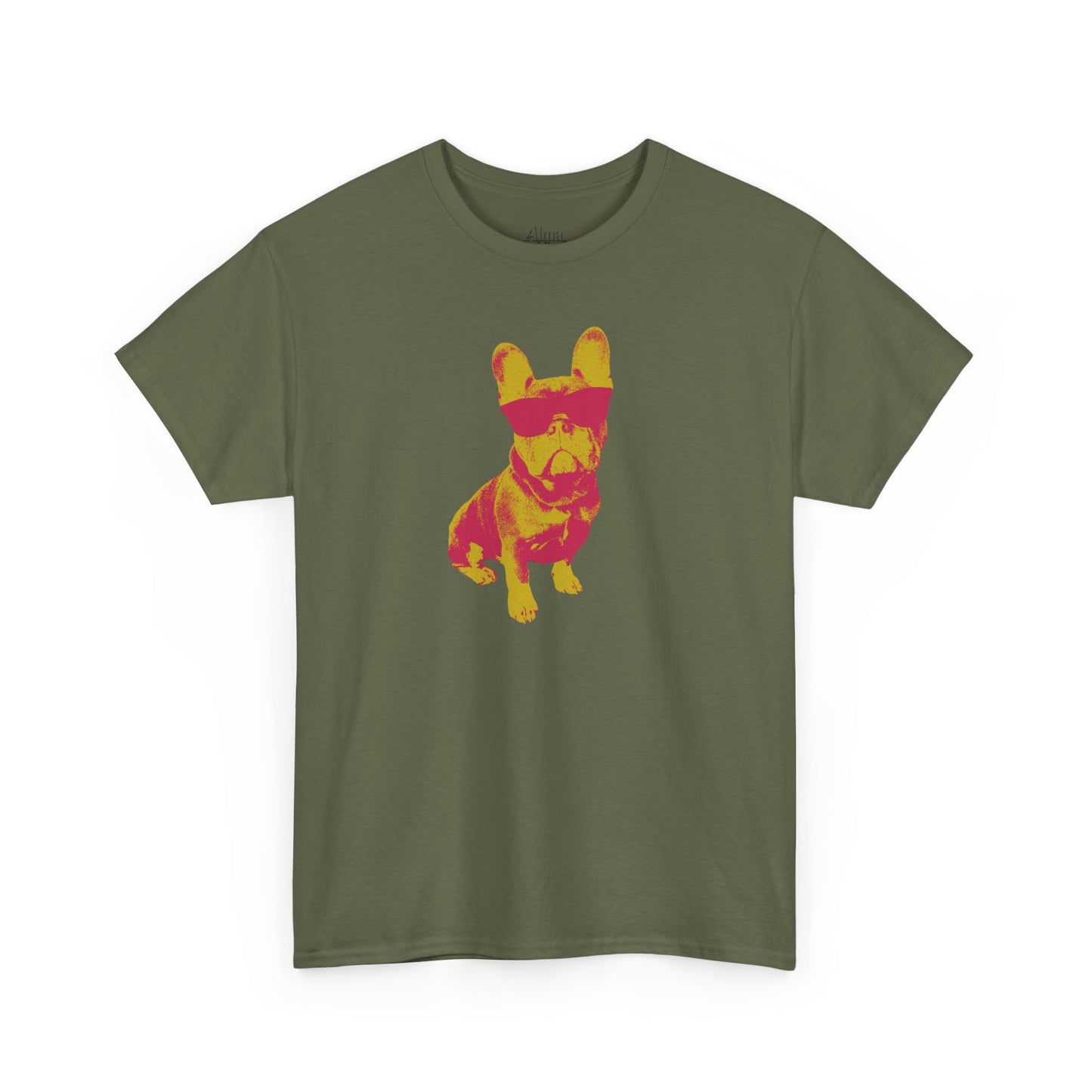 French Buldog Unisex Heavy Cotton Tee