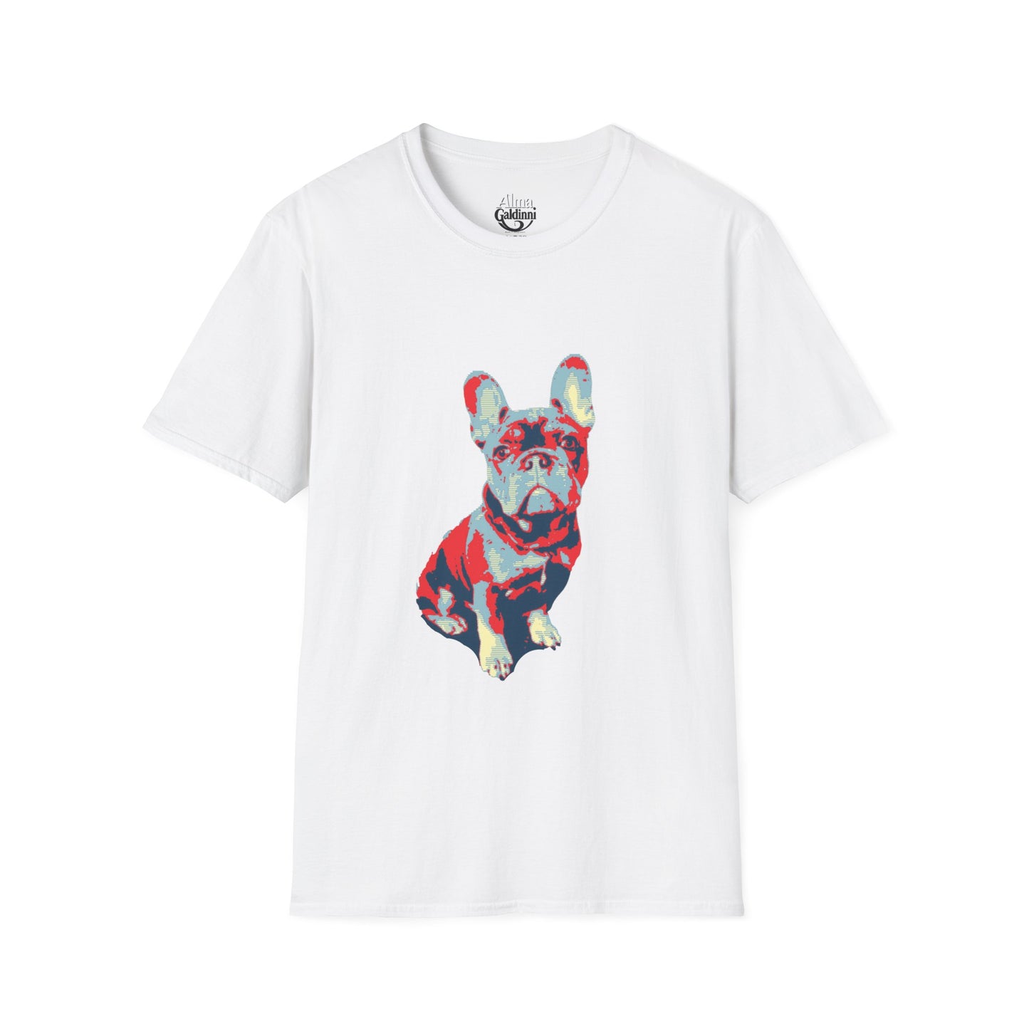French Buldog Unisex Softstyle T-Shirt