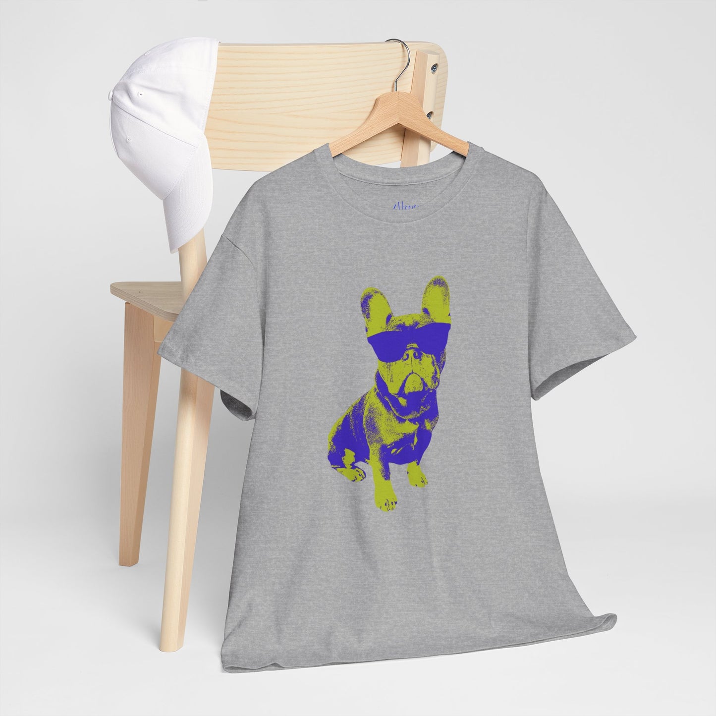 French Buldog Unisex Heavy Cotton Tee