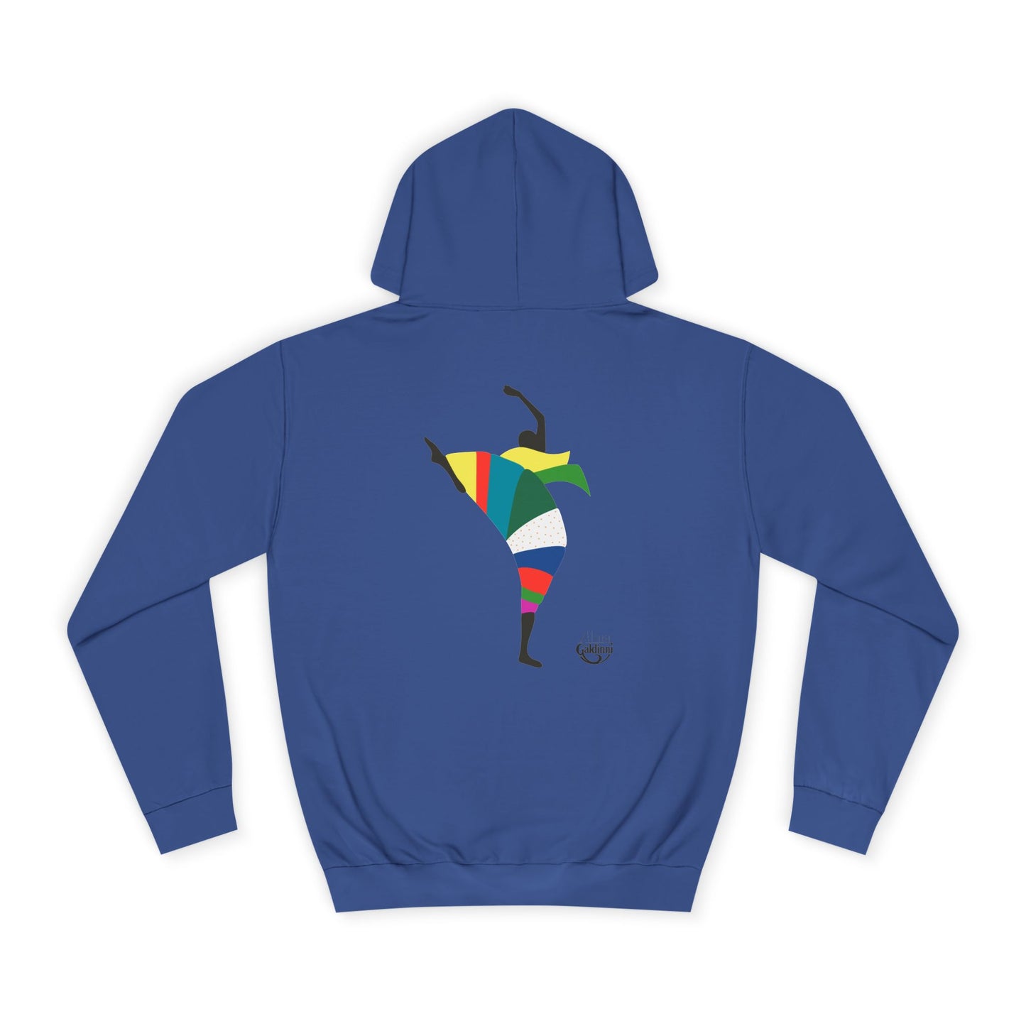 Colorful Dancer Unisex College Hoodie - Stylish Daily Wear