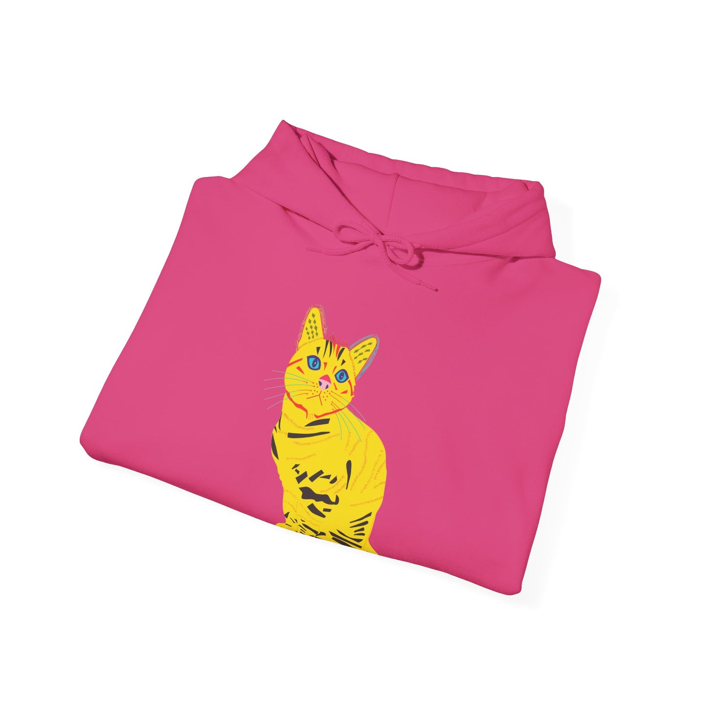 Yellow Cat Unisex Heavy Blend™ Hooded Sweatshirt