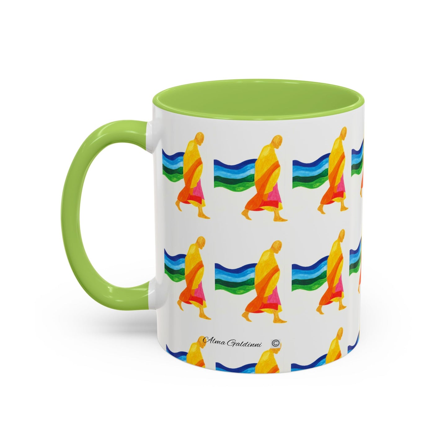 Rainbow Zen Mug