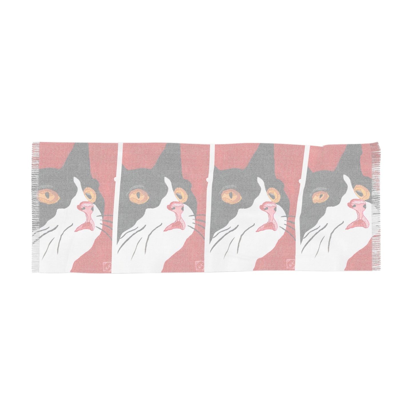 Cat Lover's Light Scarf, Whimsical Cat Scarf for Pet Enthusiasts, Cute Fashion Accessory for All Seasons, Perfect Gift for Cat Owners, [...]