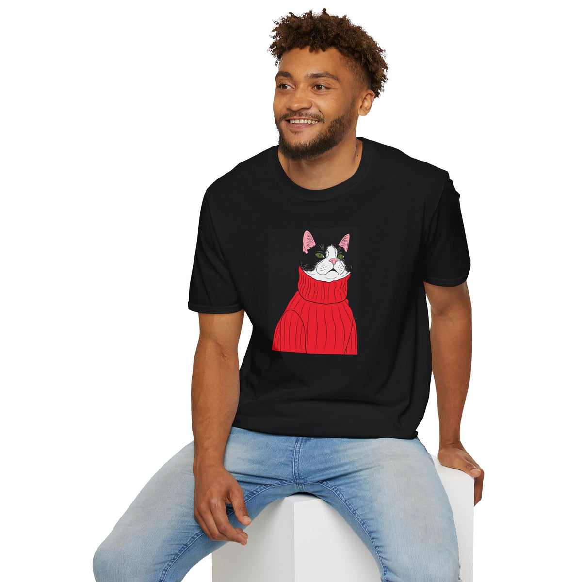 Lazy Cat Unisex Softstyle T-Shirt