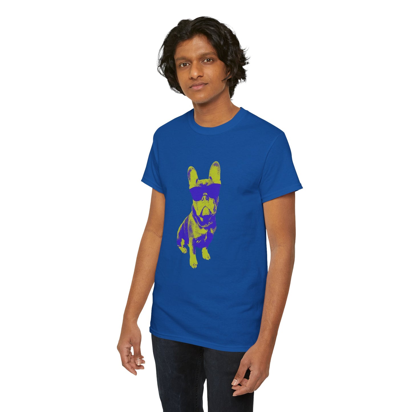 French Buldog Unisex Heavy Cotton Tee