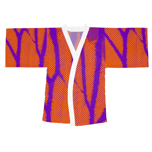 Butterfly Long Sleeve Kimono Robe (AOP)