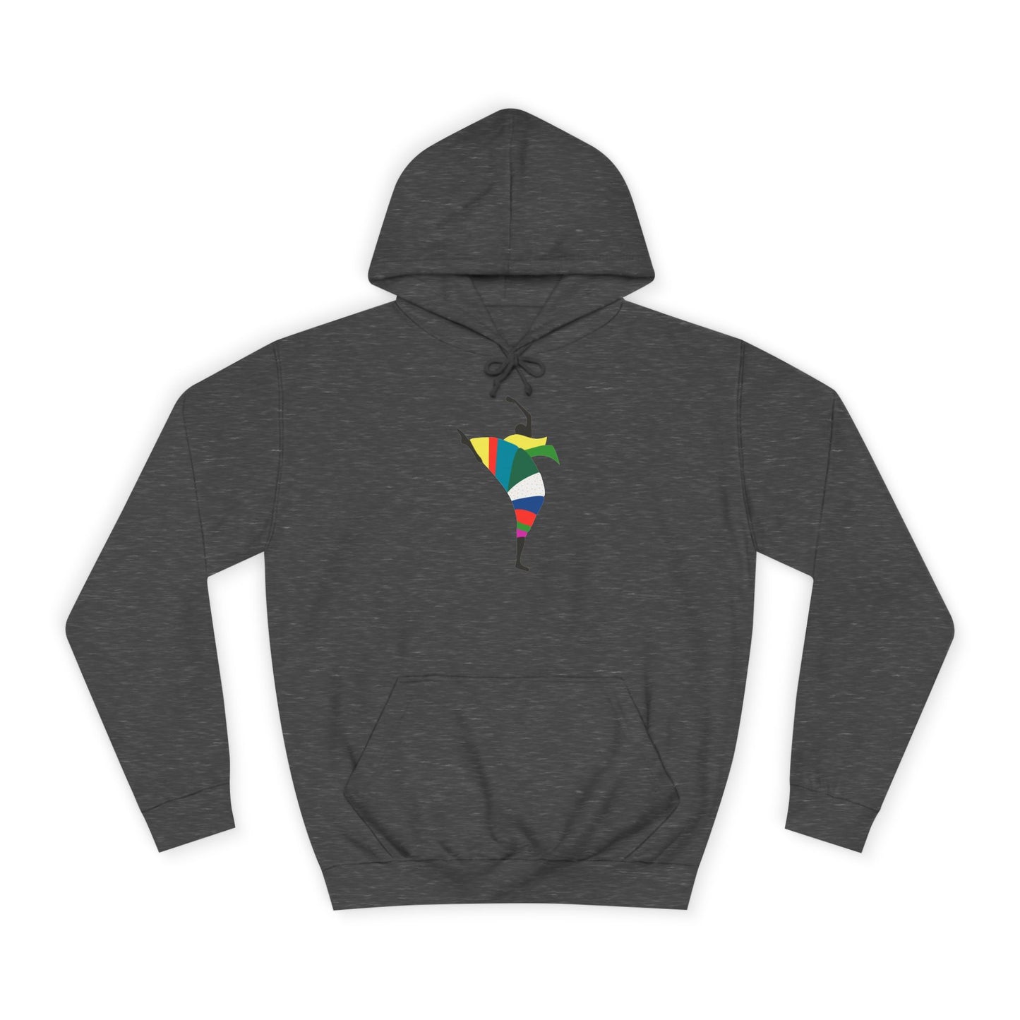 Colorful Dancer Unisex College Hoodie - Stylish Daily Wear