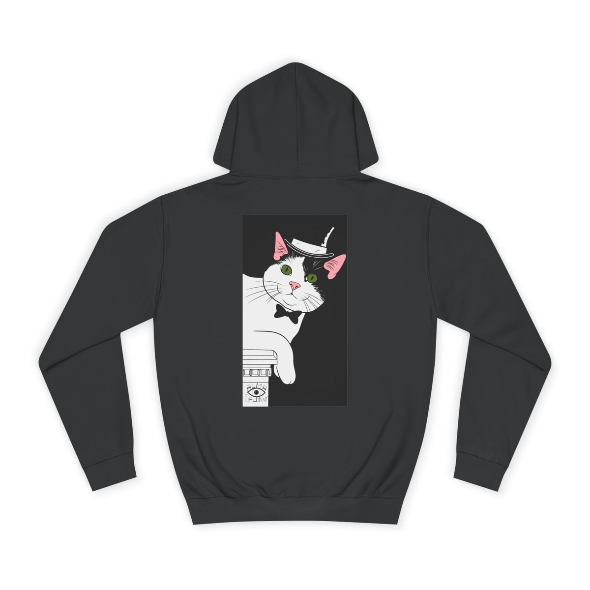 Mister Cat Unisex College Hoodie