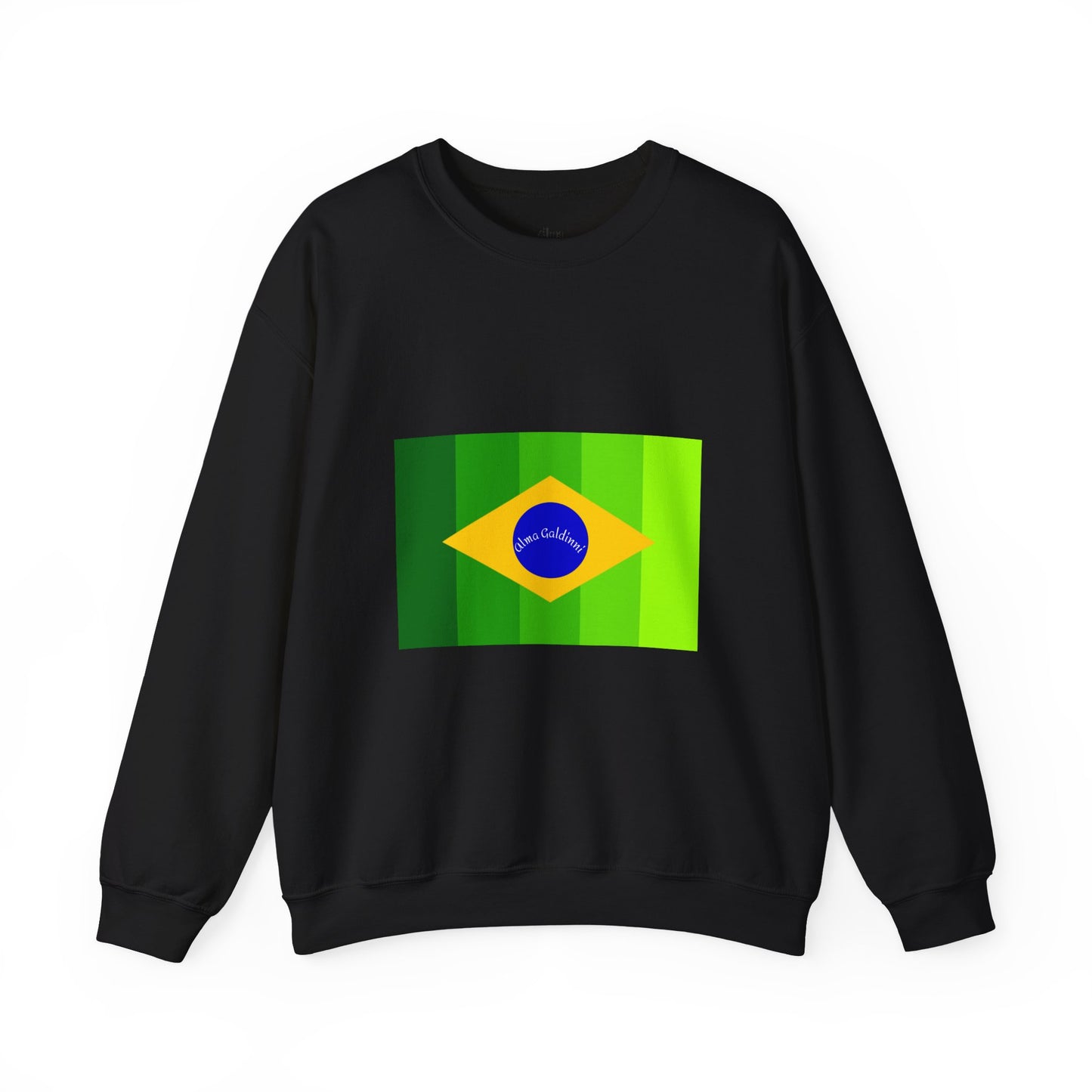 Brazilian flag Unisex Heavy Blend™ Crewneck Sweatshirt