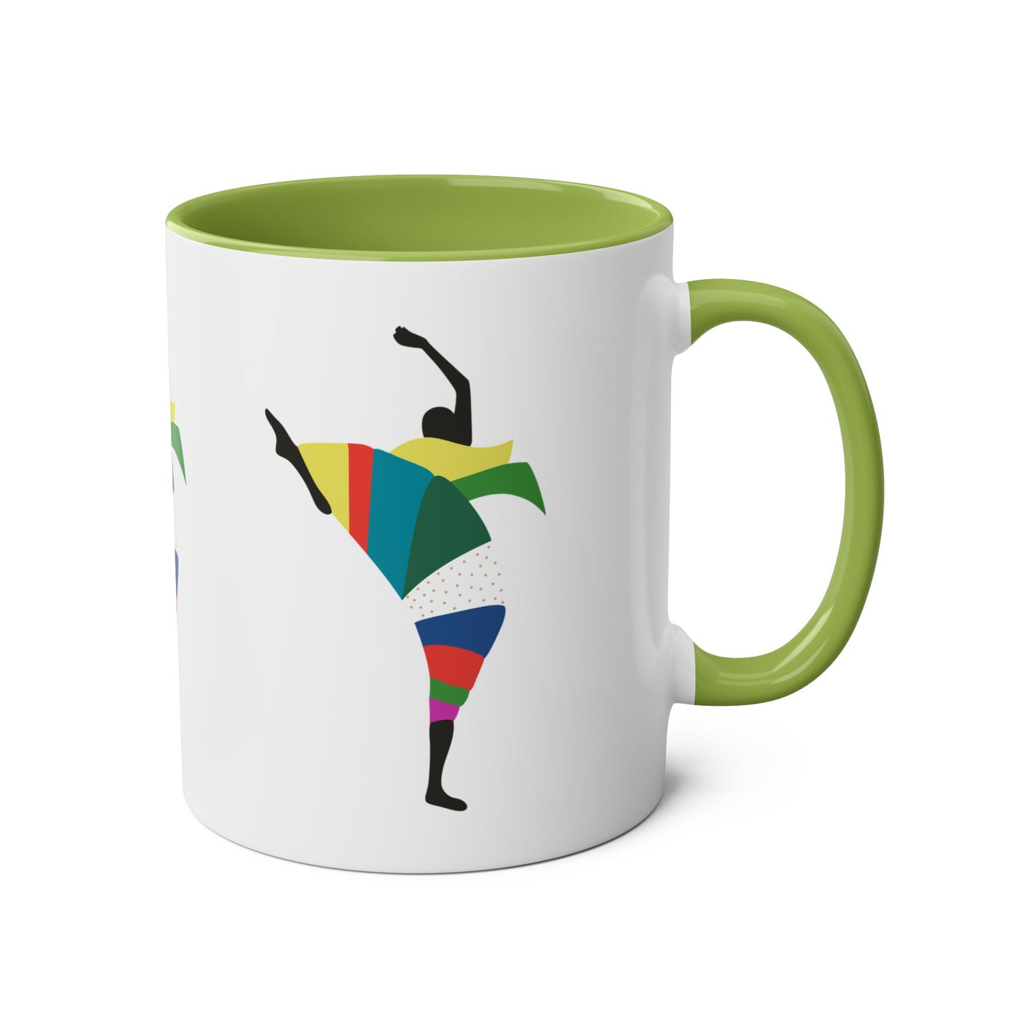 Coffee Mug - Dance is the Orgasm of Life, 11oz Two-Tone Mug