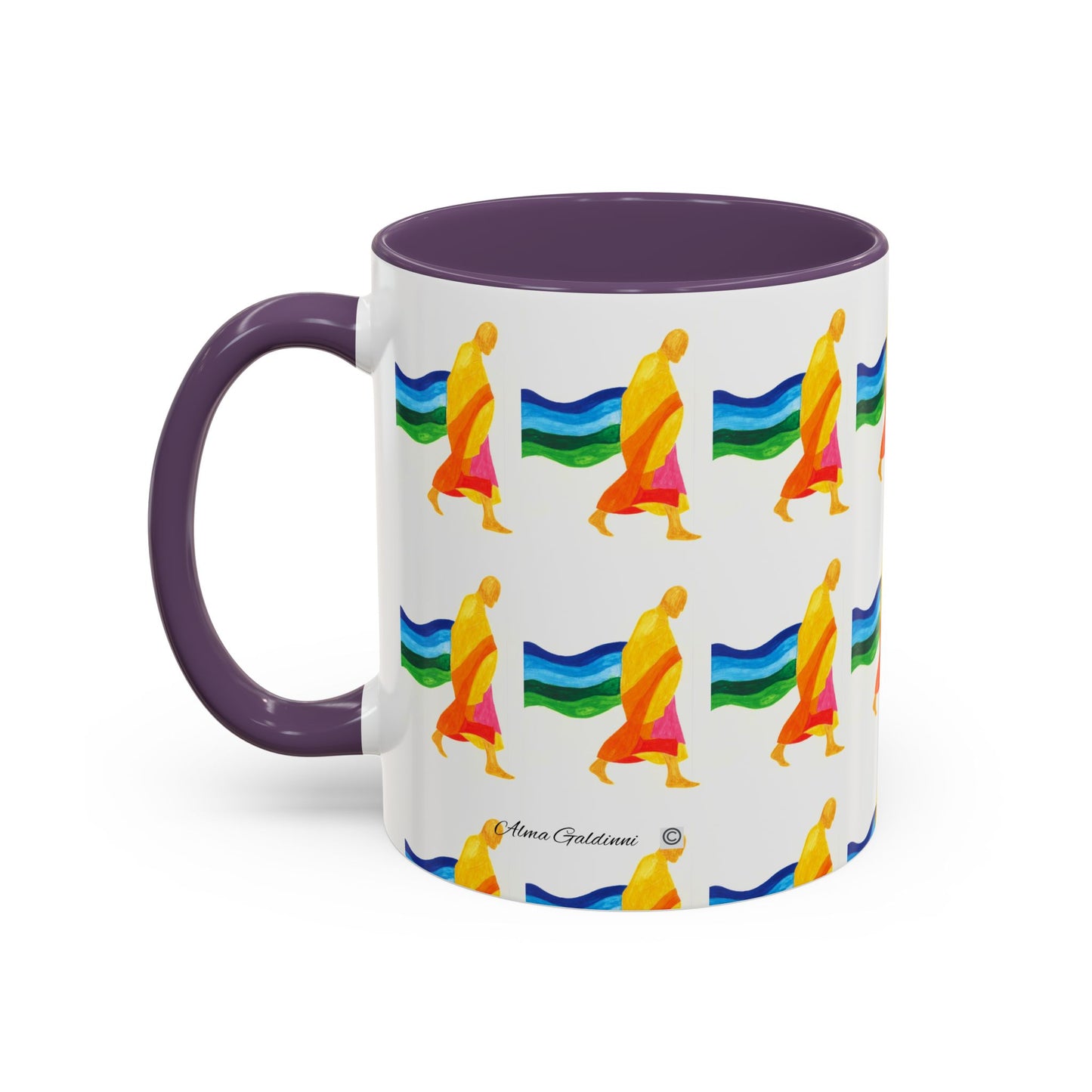 Rainbow Zen Mug