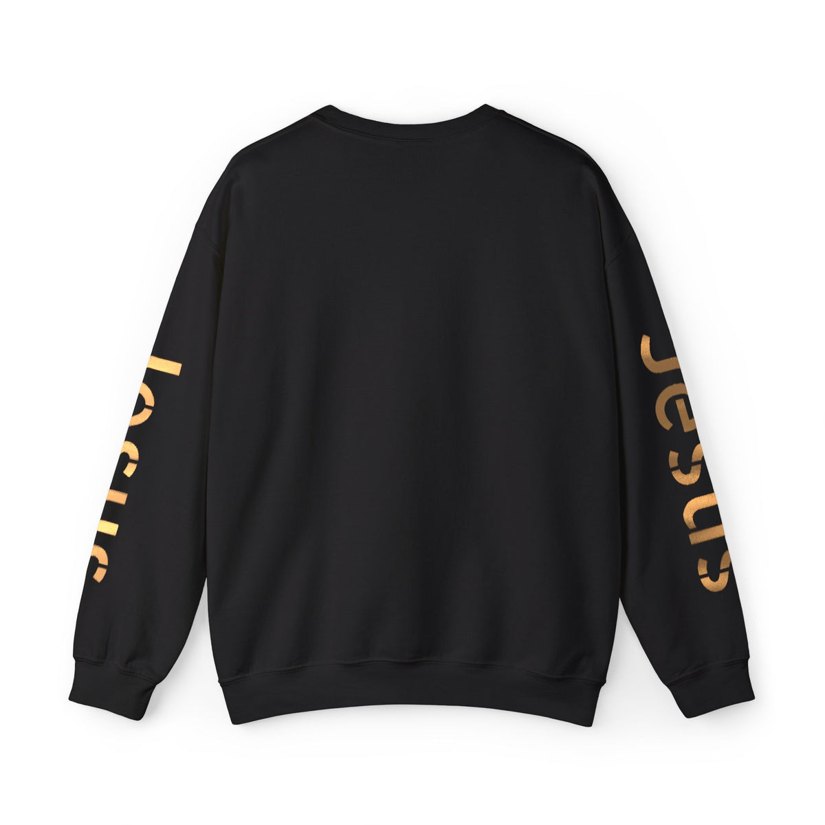 Jesus Gold Script Crewneck Sweatshirt