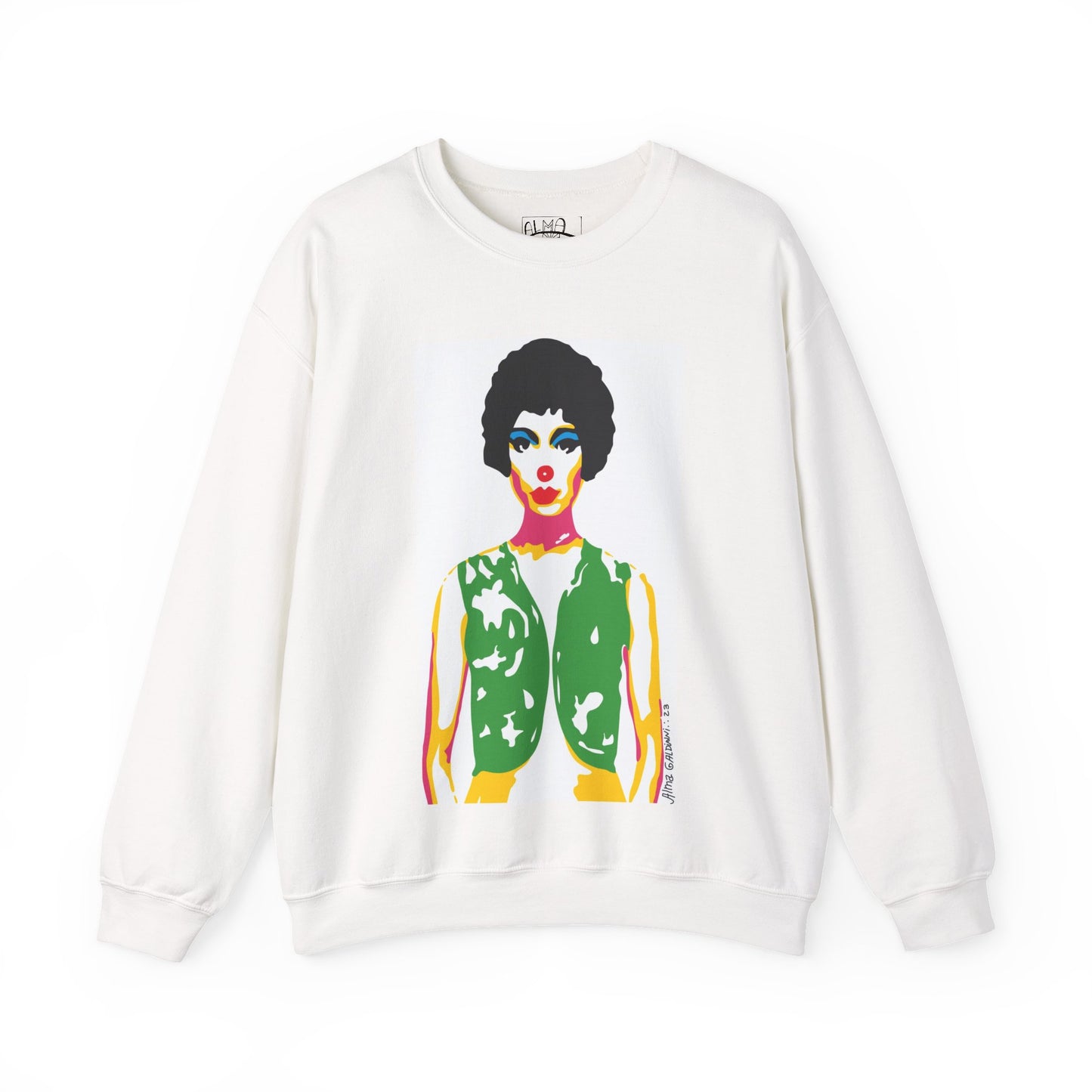 Bright Clown Unisex Heavy Blend™ Crewneck Sweatshirt