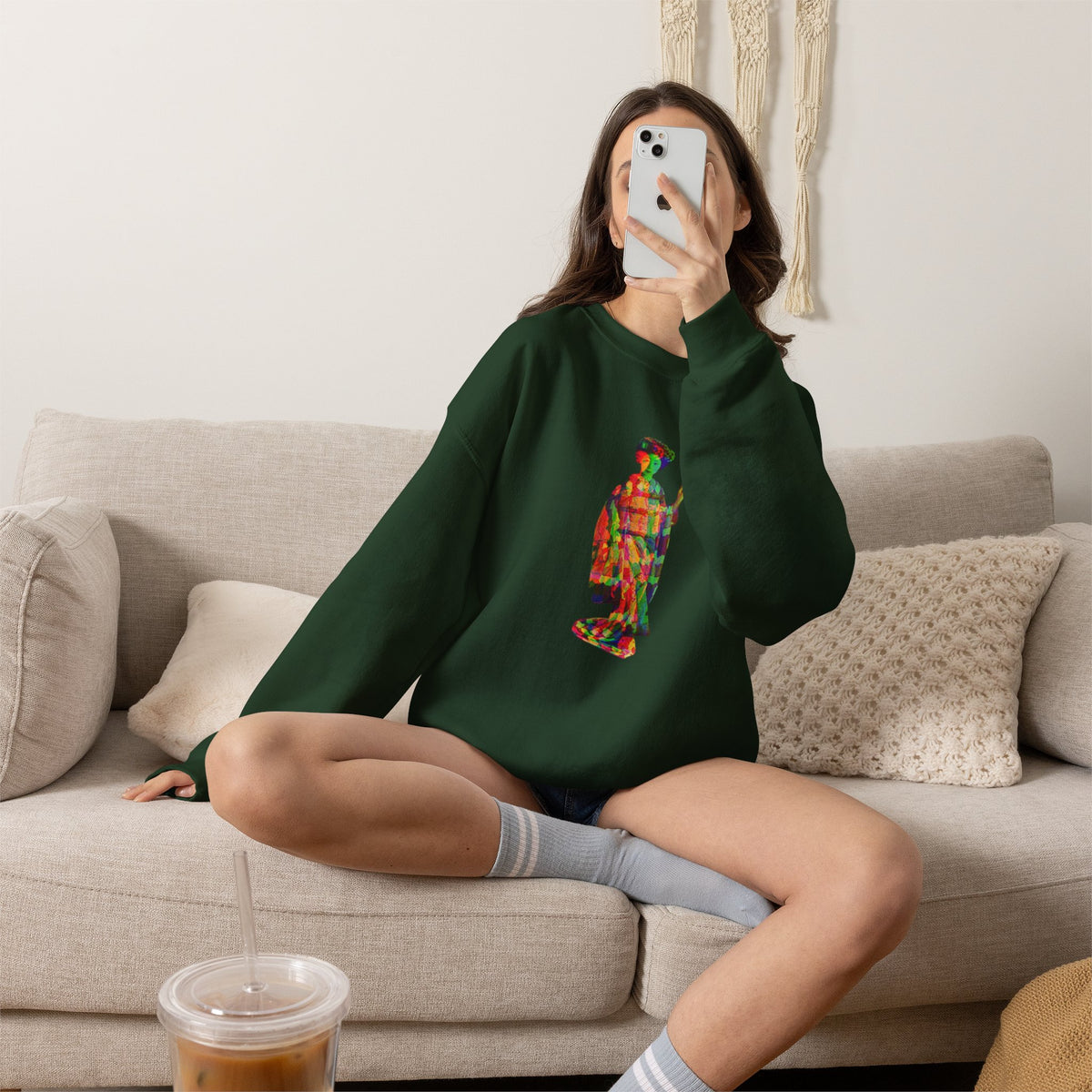 Neon Gueixa Unisex Heavy Blend™ Crewneck Sweatshirt