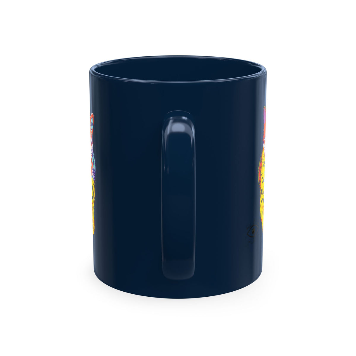 Tiger Cat Traditional Ceramic Mug