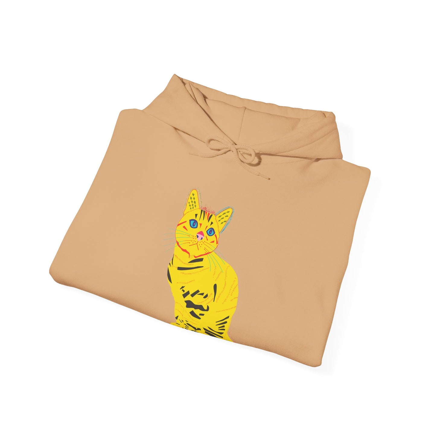 Yellow Cat Unisex Heavy Blend™ Hooded Sweatshirt