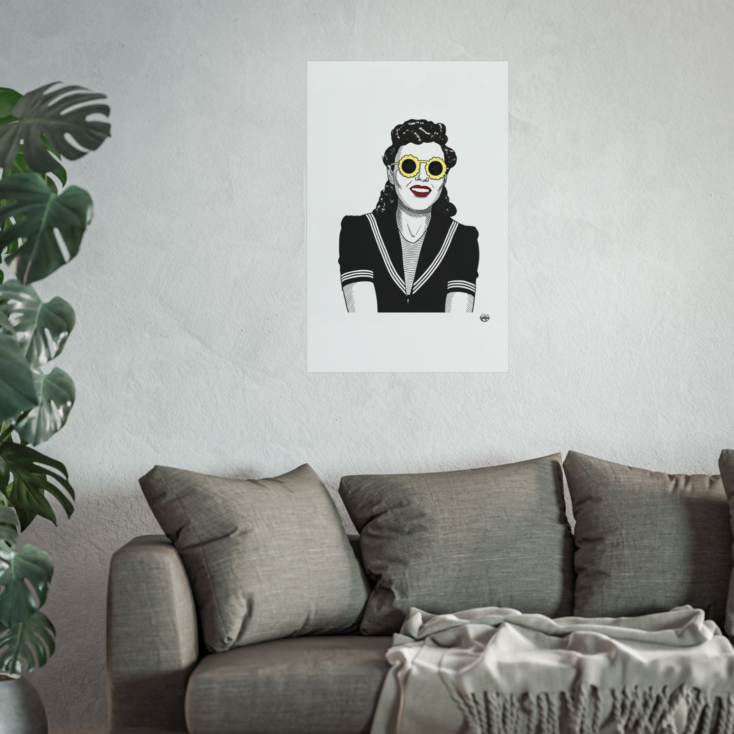 Beach girl Fine Art Posters