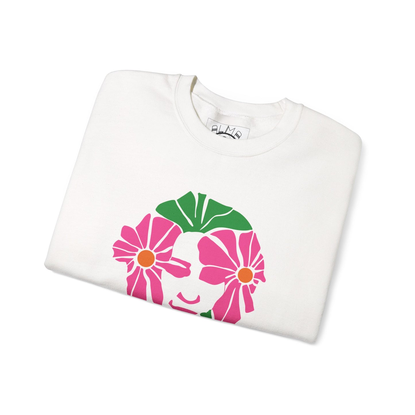 Art Nouveaux lady Unisex Heavy Blend™ Crewneck Sweatshirt