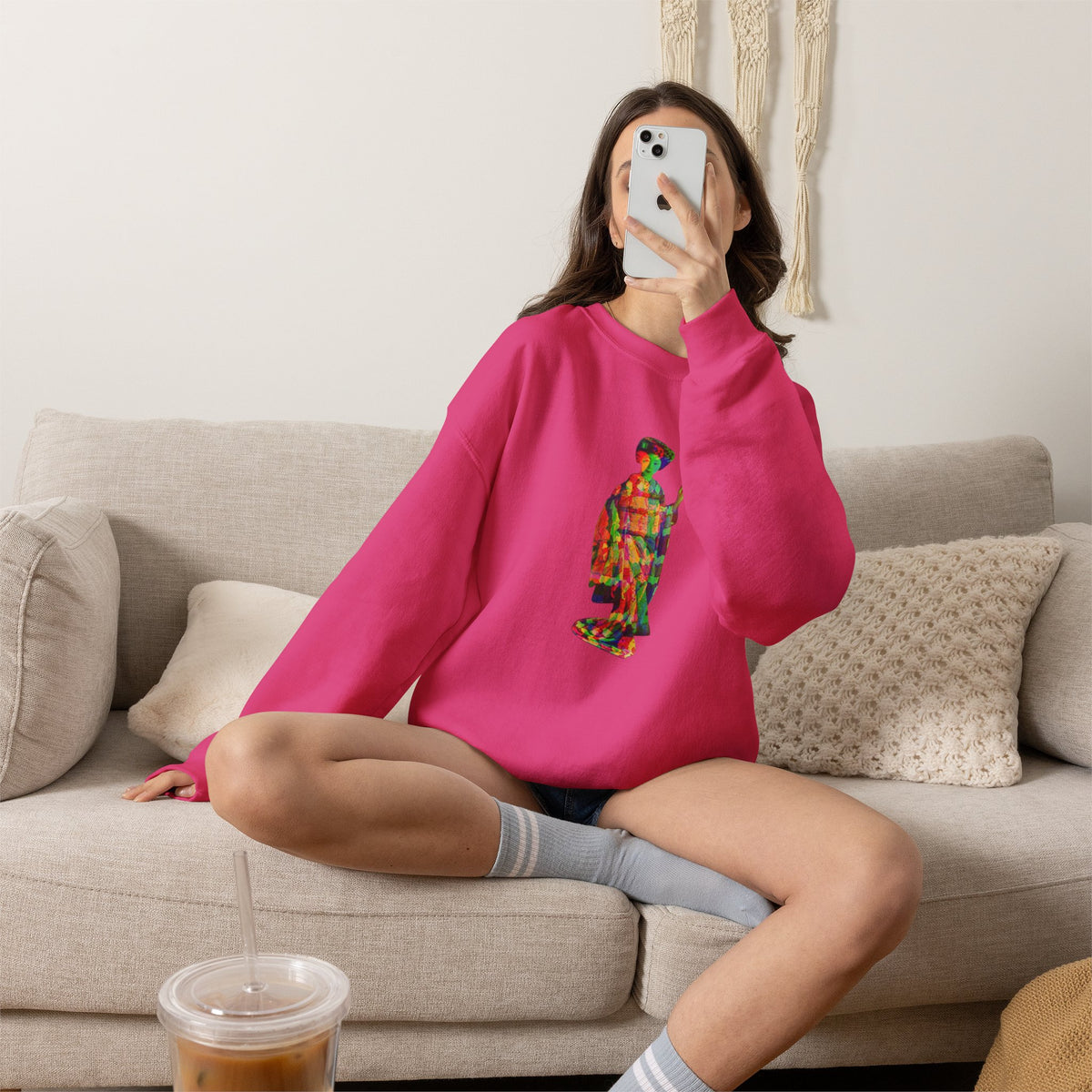 Neon Gueixa Unisex Heavy Blend™ Crewneck Sweatshirt