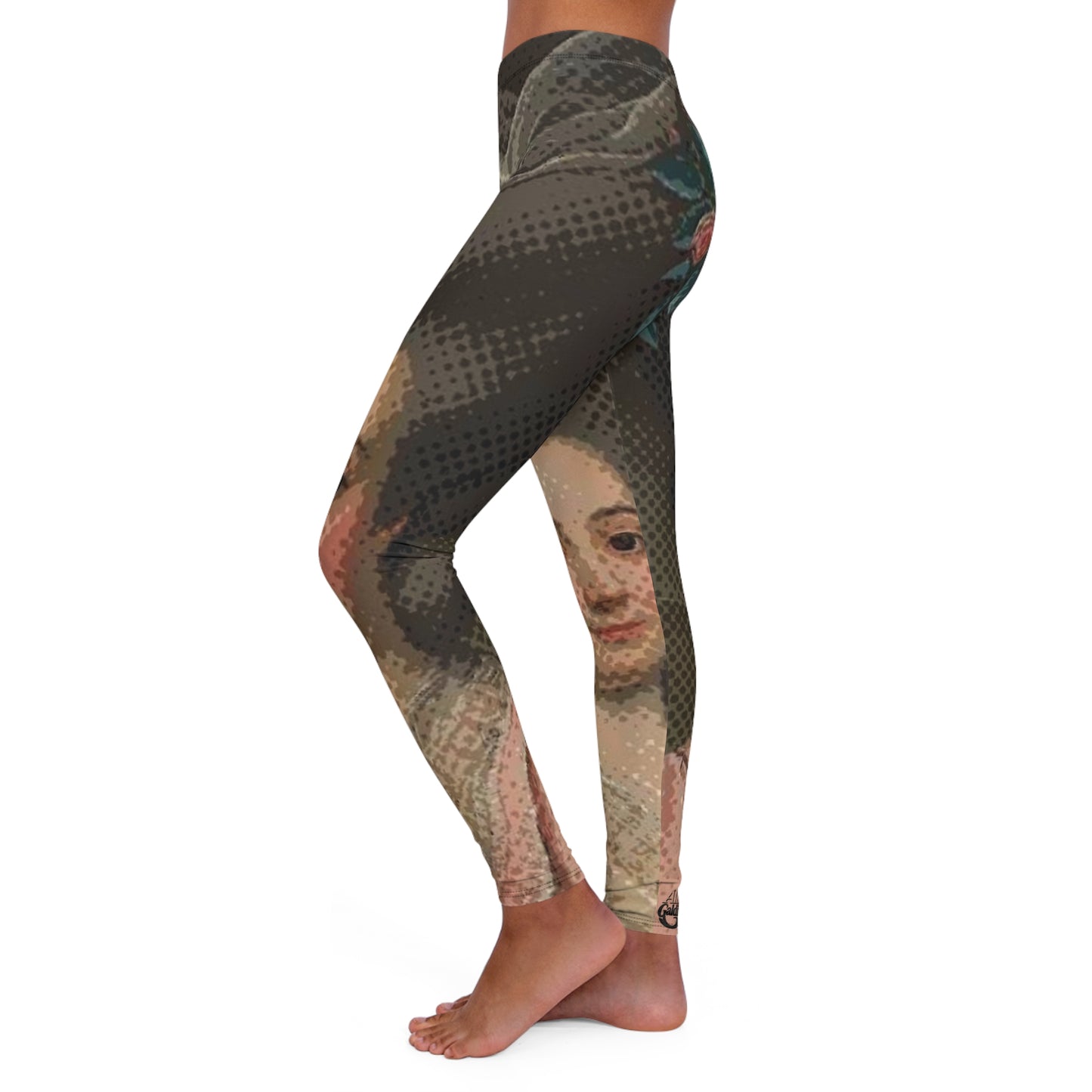 Madame Royal Women's Casual Spandex Leggings (AOP)