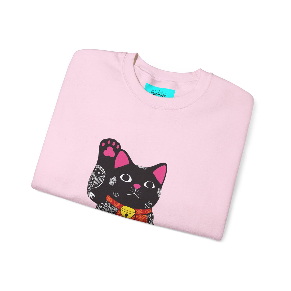 Good luck cat Unisex Heavy Blend™ Crewneck Sweatshirt