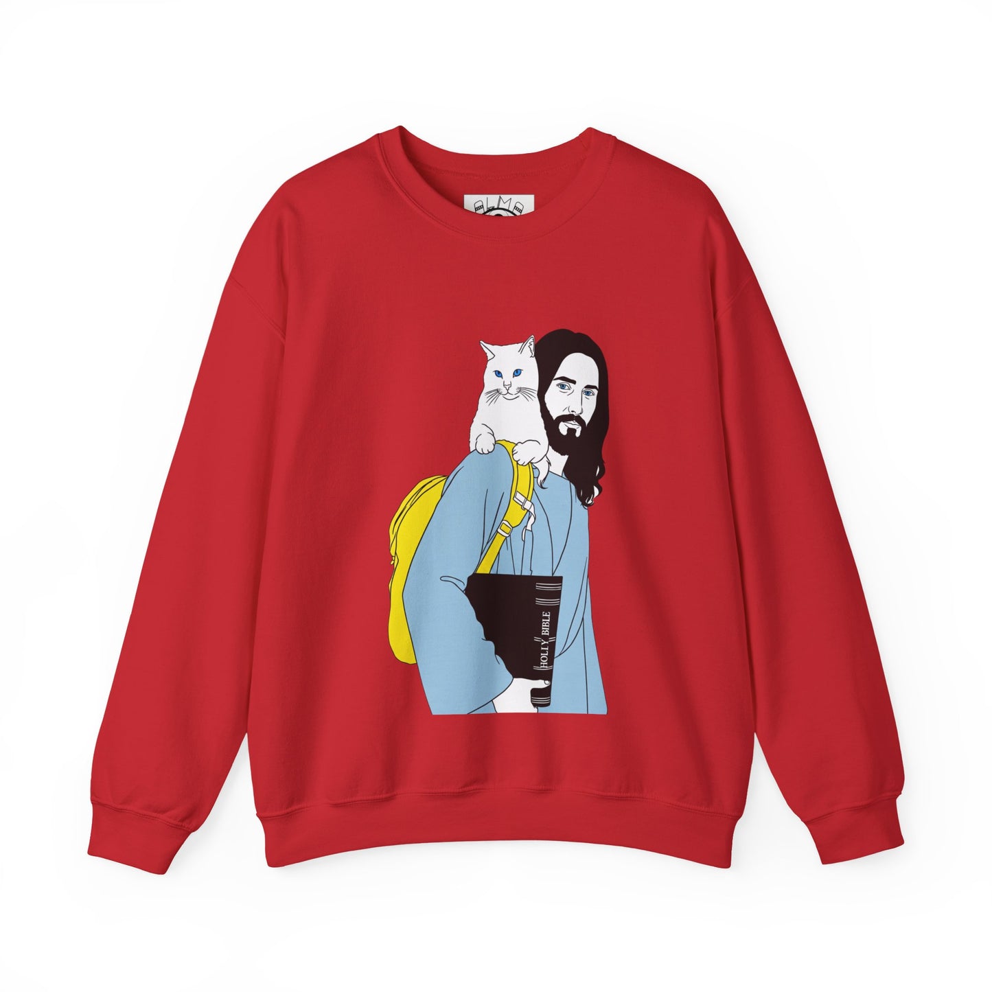 Jeus and cat Unisex Heavy Blend™ Crewneck Sweatshirt