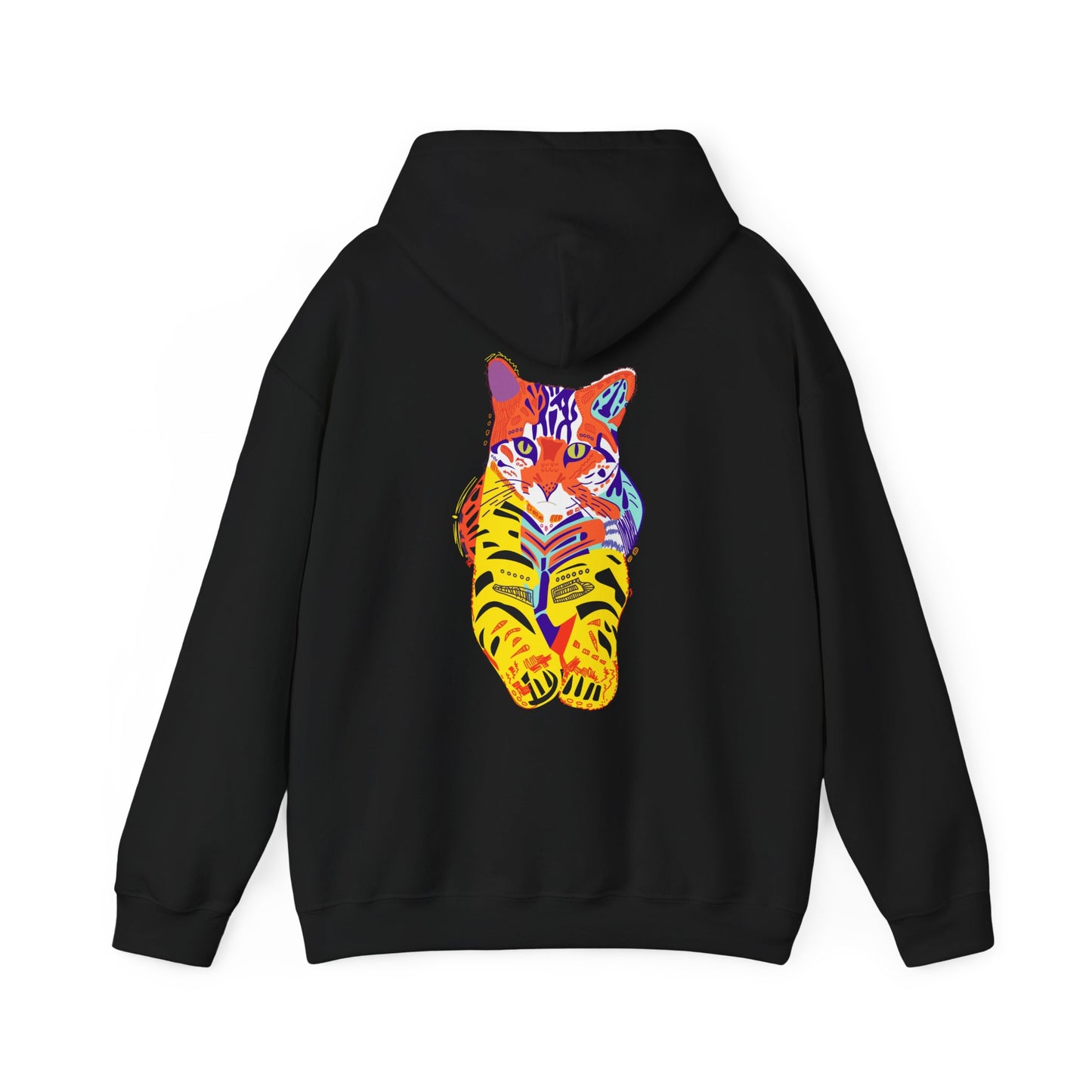 Tiger Cat Unisex Heavy Blend™ Hooded Sweatshirt