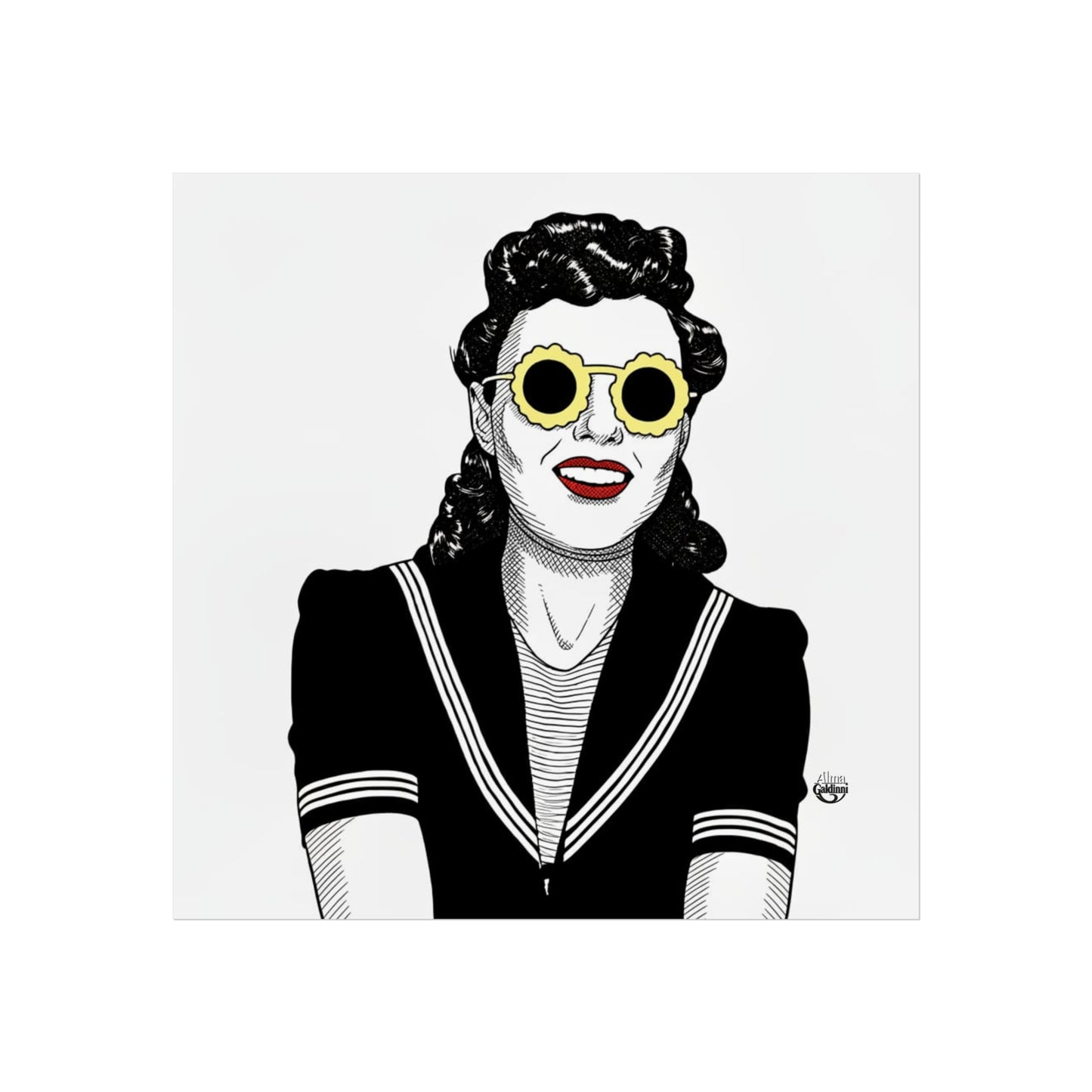Beach girl Fine Art Posters