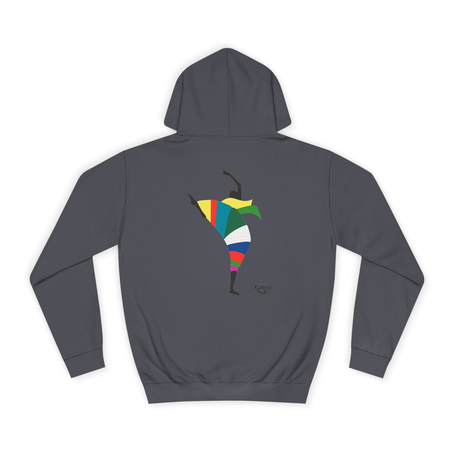 Colorful Dancer Unisex College Hoodie - Stylish Daily Wear