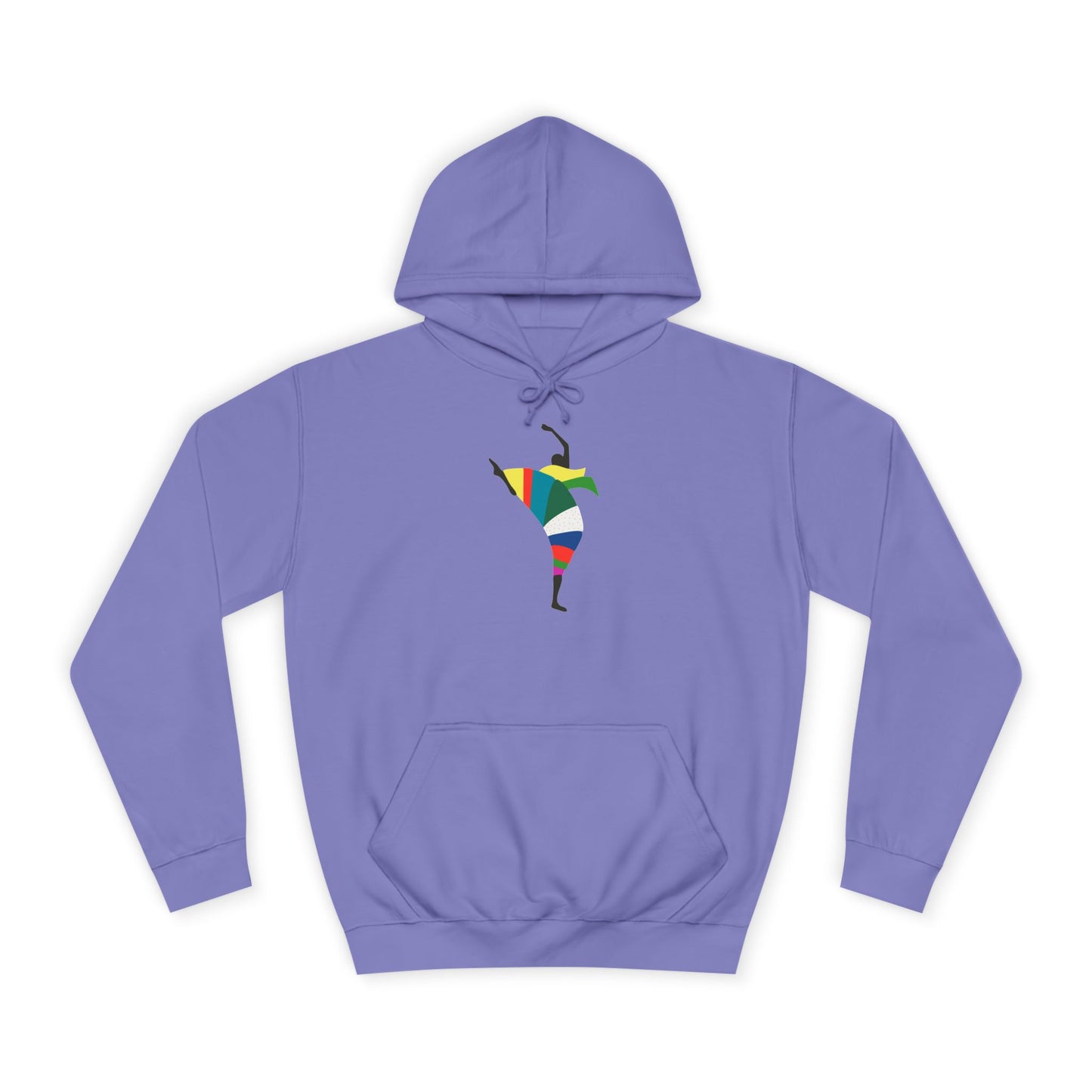 Colorful Dancer Unisex College Hoodie - Stylish Daily Wear
