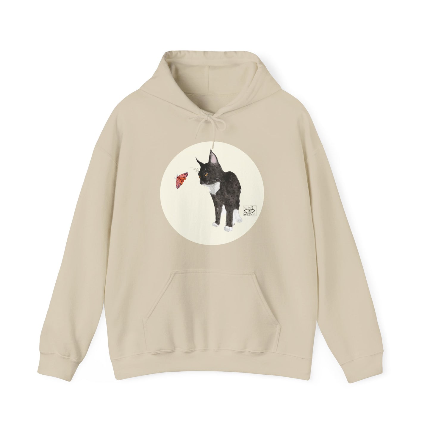 Cat-Inspired Heavy Blend Hoodie, Cozy Animal Sweatshirt, Pet Lover Gift, Unisex Graphic Hooded Sweatshirt, Cute Cat Apparel, Perfect [...]