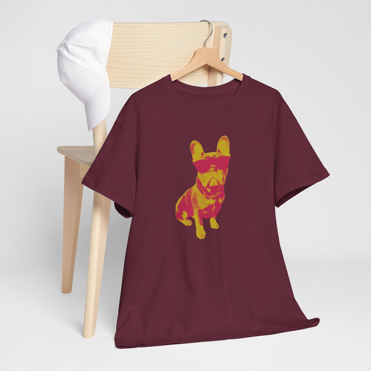 French Buldog Unisex Heavy Cotton Tee