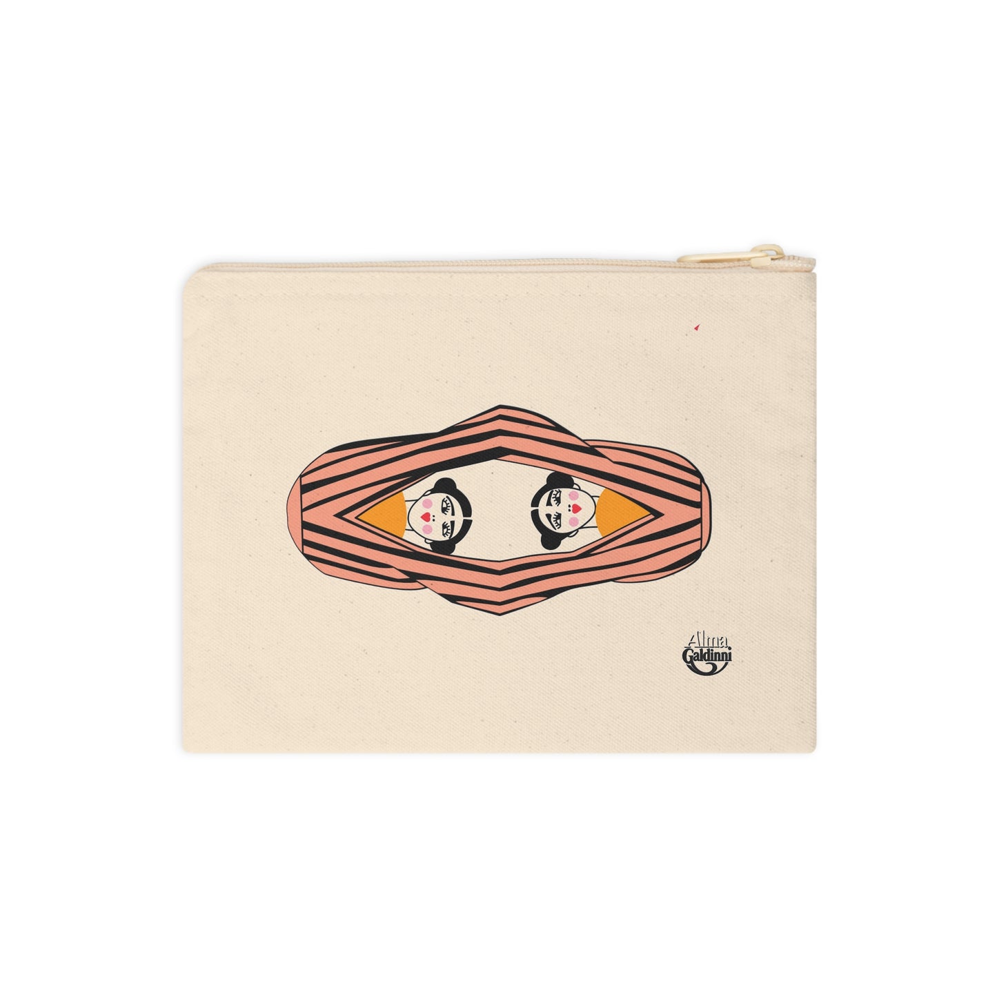Twins Frida Kahlo Accessory Zipper Pouch | Unique Bag for Organizing Essentials | Perfect for Gifts & Everyday Use