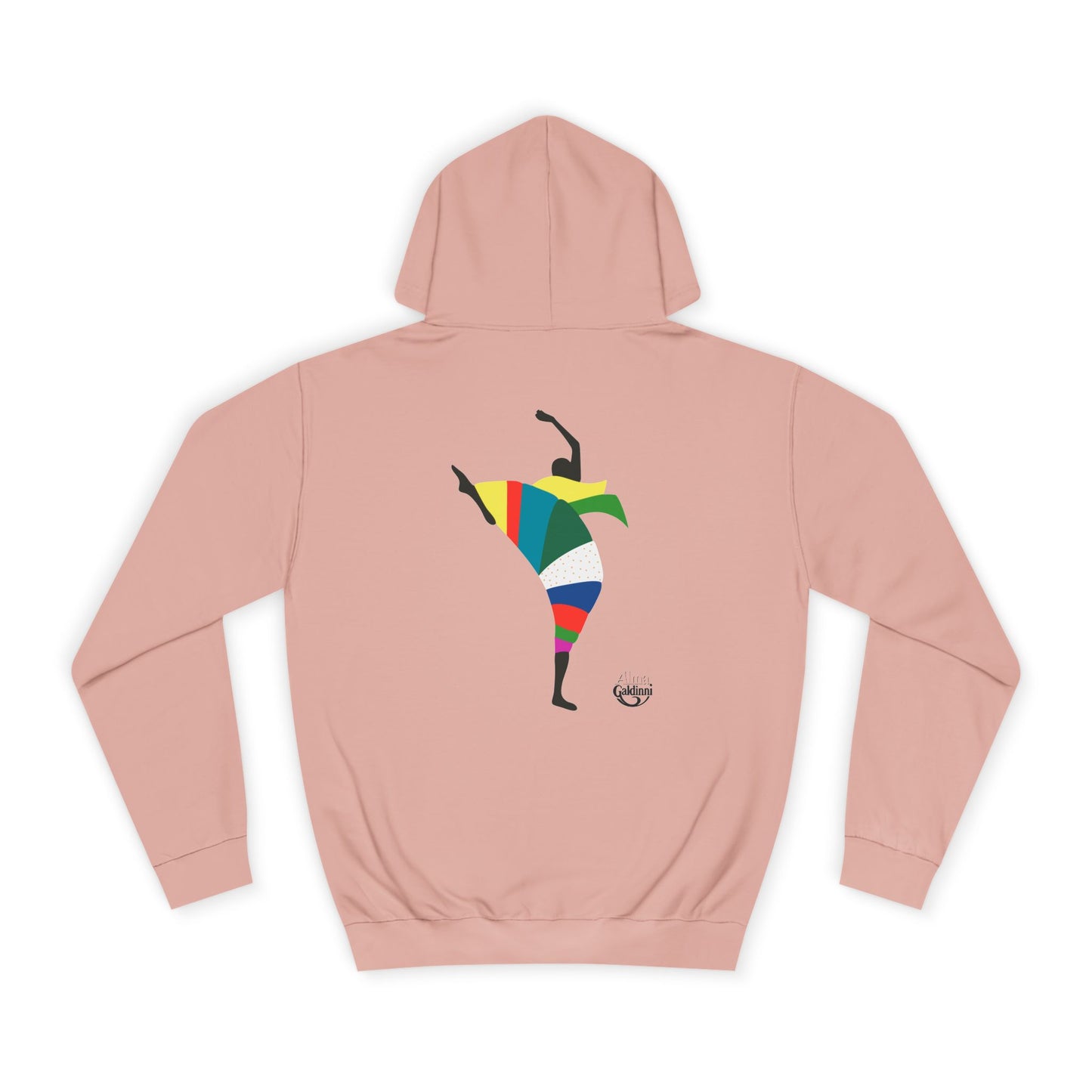 Colorful Dancer Unisex College Hoodie - Stylish Daily Wear