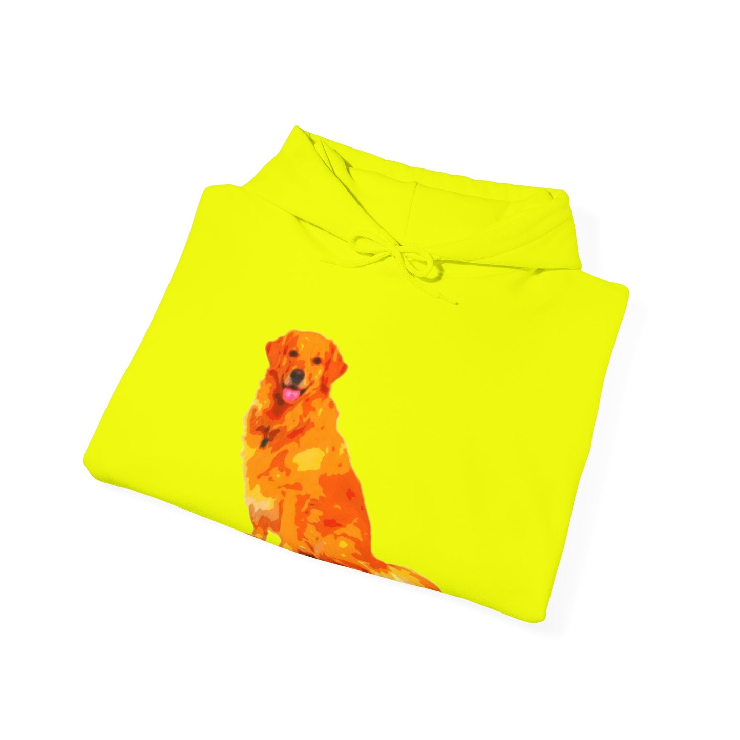 Vibrant Golden Retriever Hoodie, Pet Lover Gift, Cozy Sweatshirt, Animal Art Apparel, Dog Mom Outfit, Christmas Wear, Cute Canine Fashion