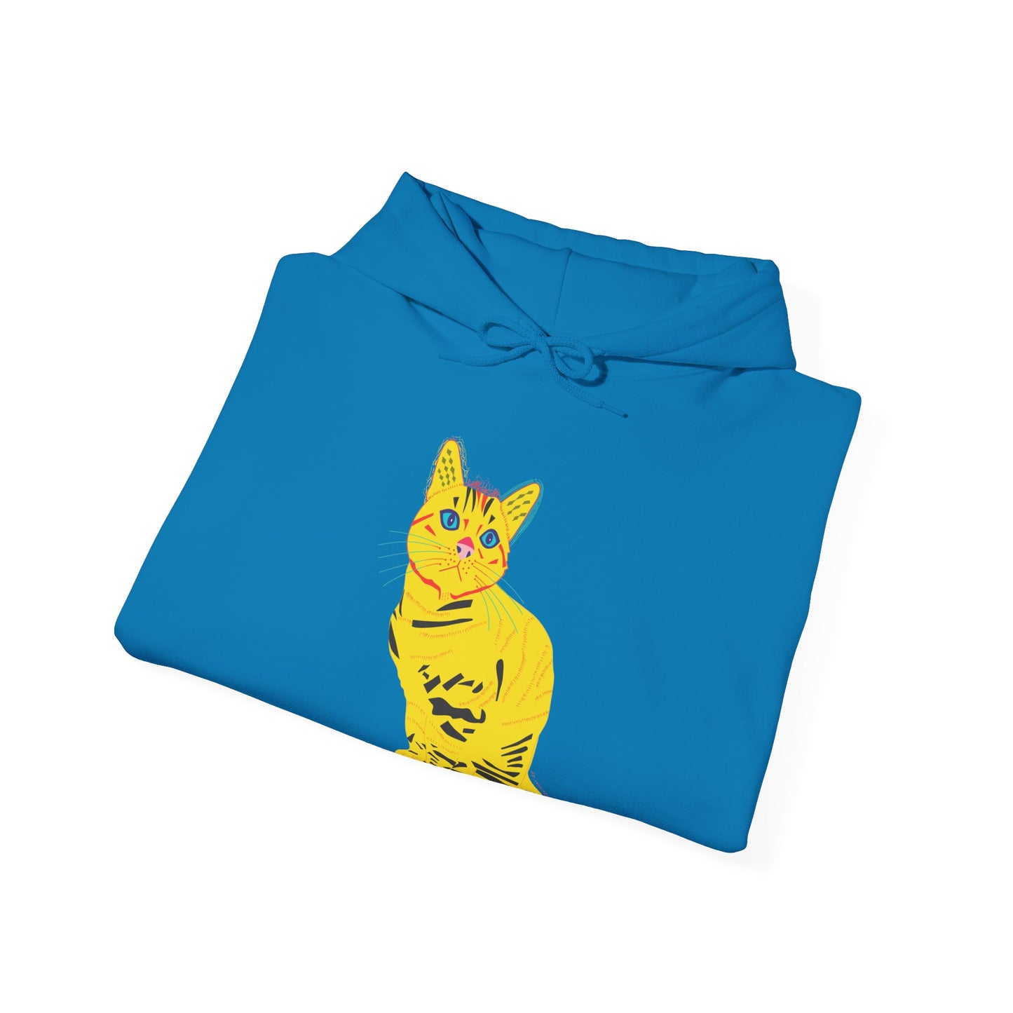 Yellow Cat Unisex Heavy Blend™ Hooded Sweatshirt