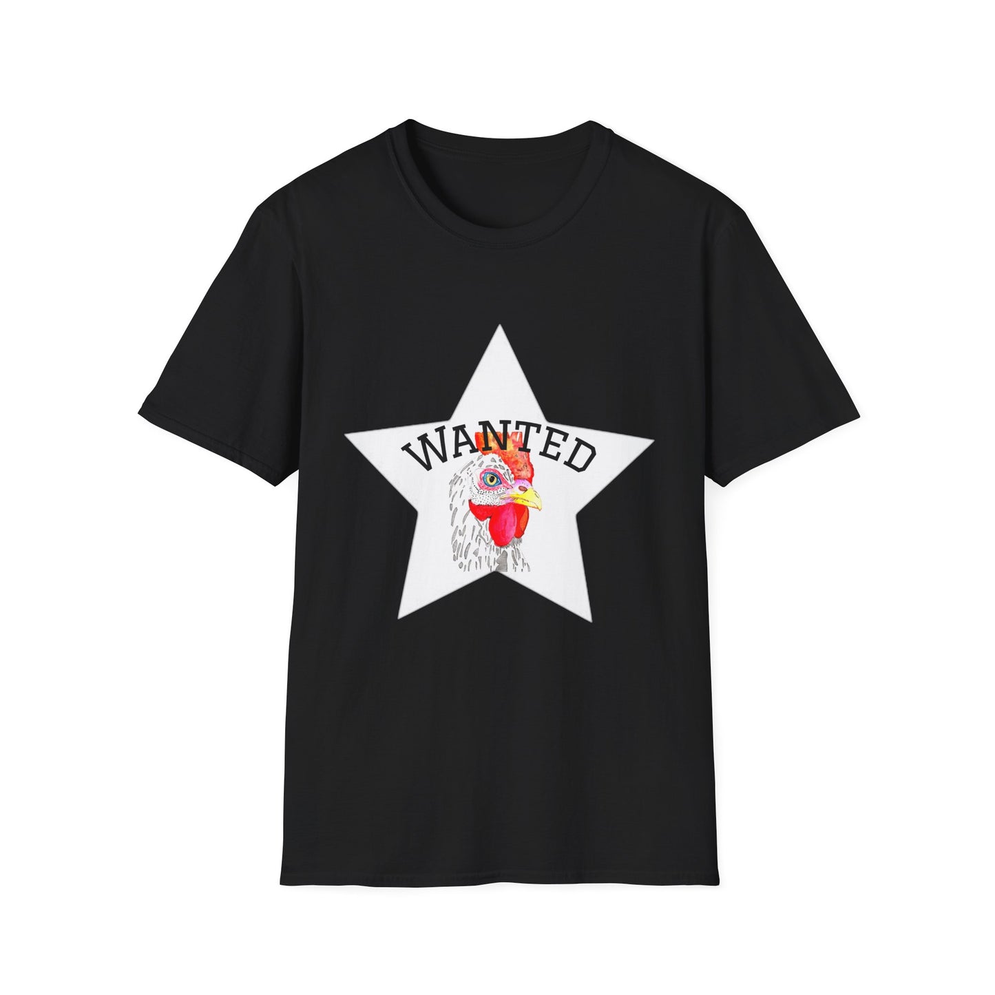 Wanted Heart T-Shirt | Unisex Softstyle Tee for Animal Lovers, Unique Gift, Casual Wear, Valentine's Day, Birthday, Fun Graphics