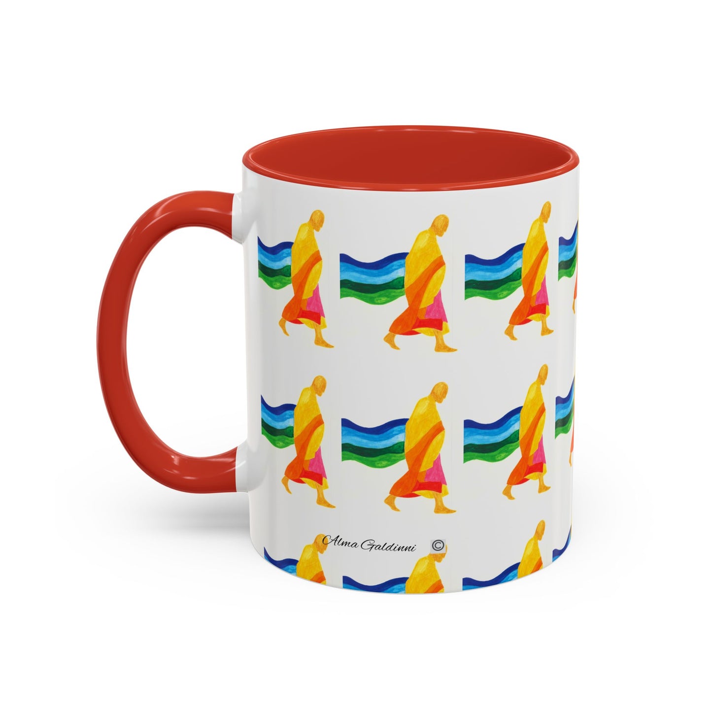 Rainbow Zen Mug