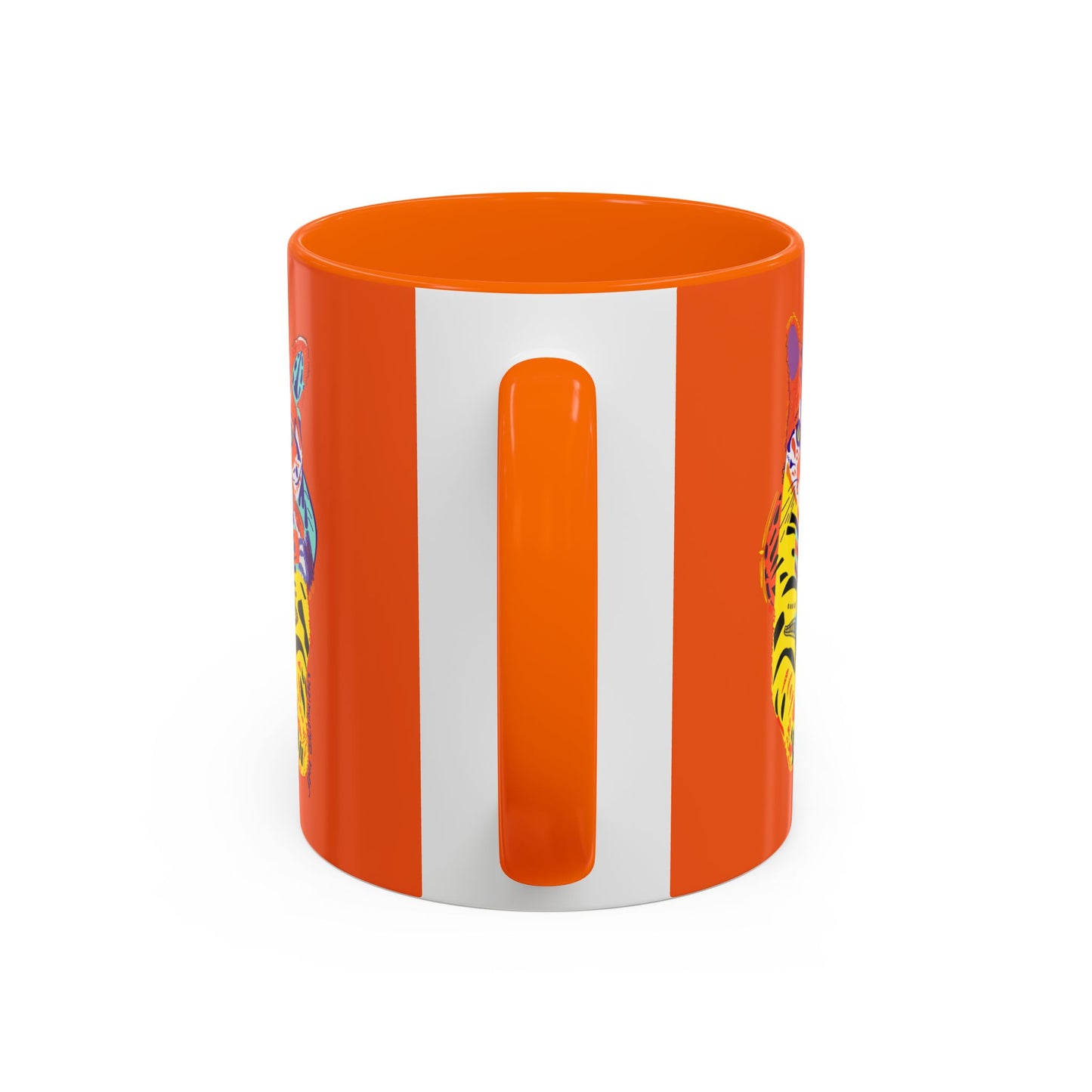 Mug - Tiger Design Accent Coffee Mug (11, 15oz)