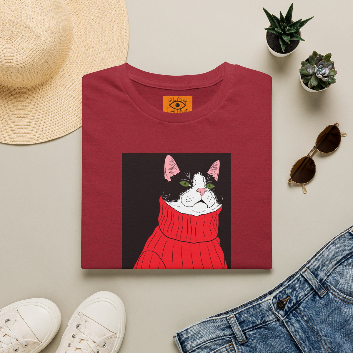 Lazy Cat Unisex Softstyle T-Shirt