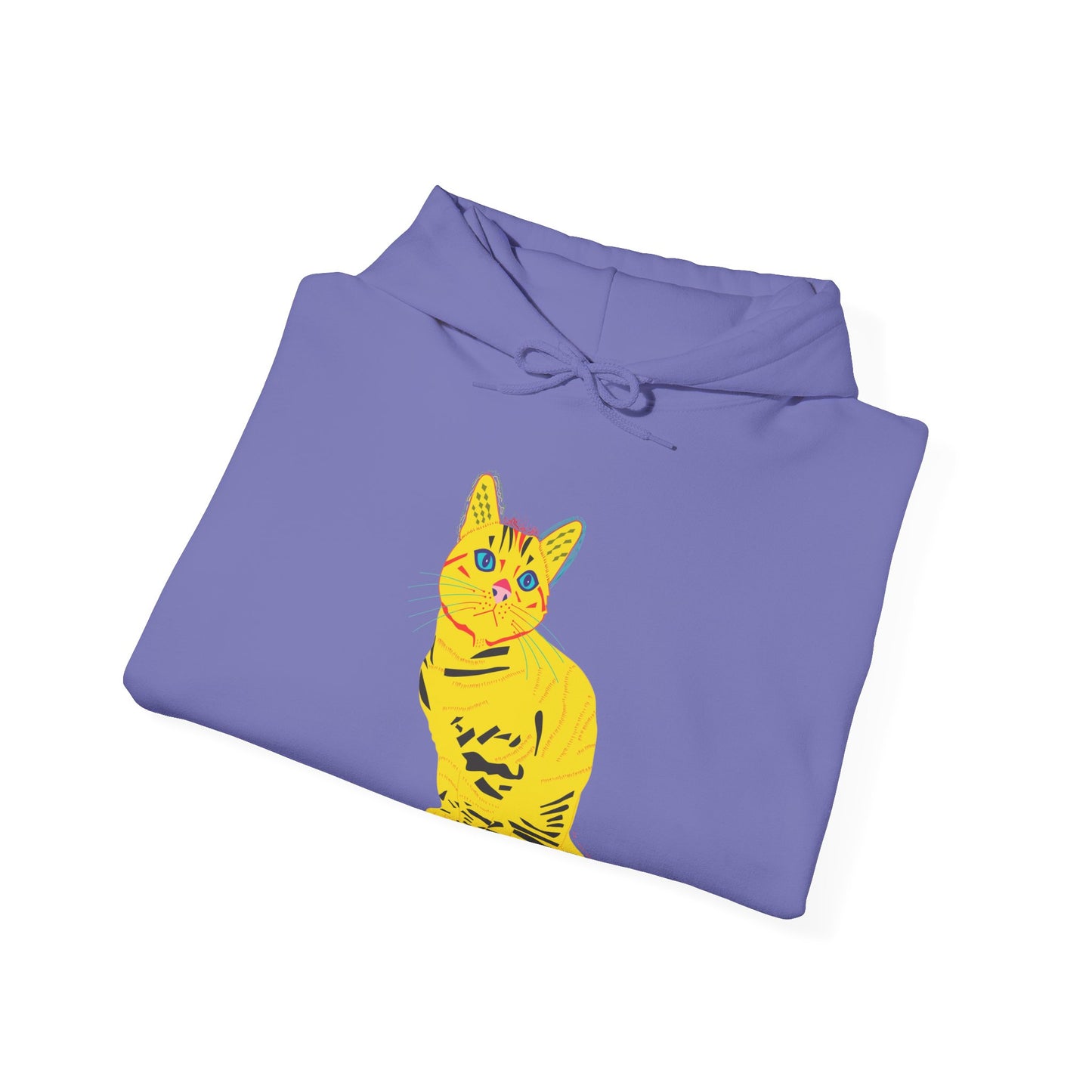 Yellow Cat Unisex Heavy Blend™ Hooded Sweatshirt