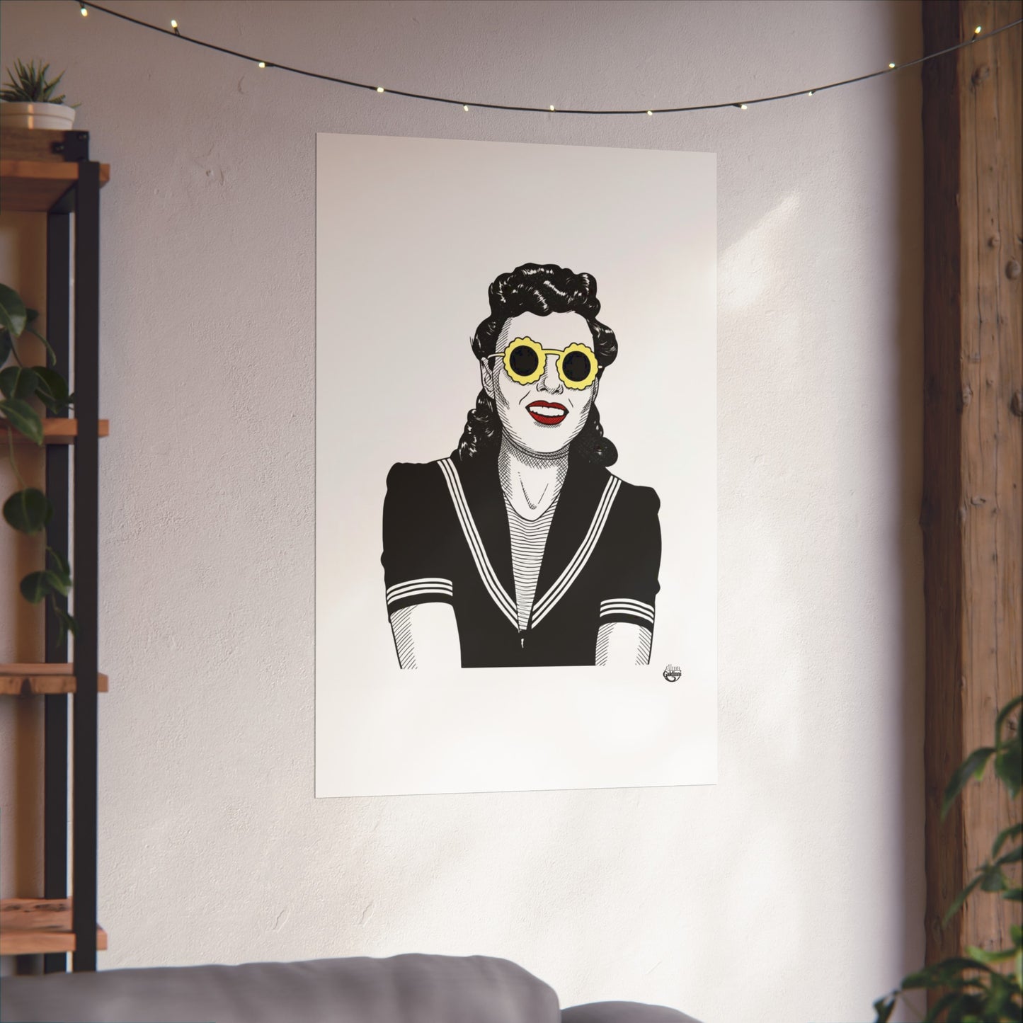 Beach girl Fine Art Posters