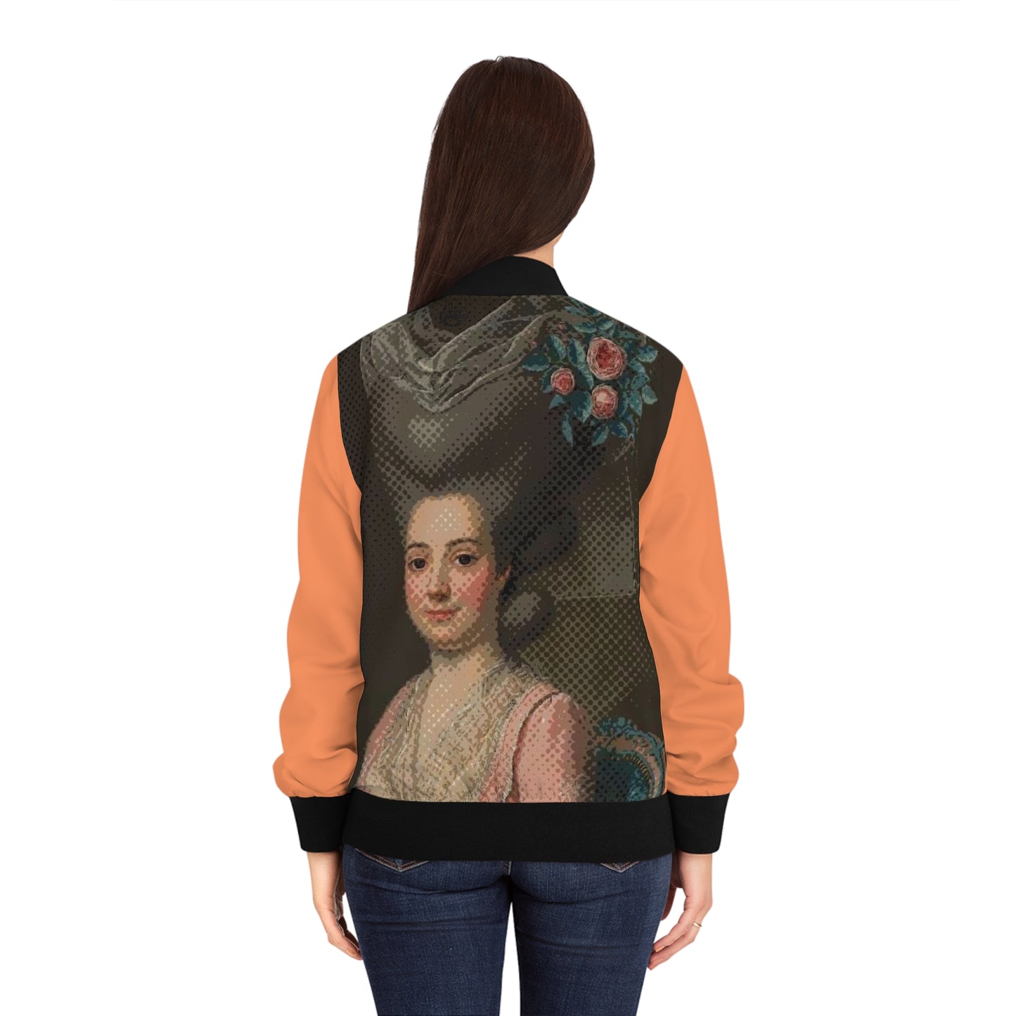 Madame Royal Marie Antoinette Women's Bomber Jacket (AOP)