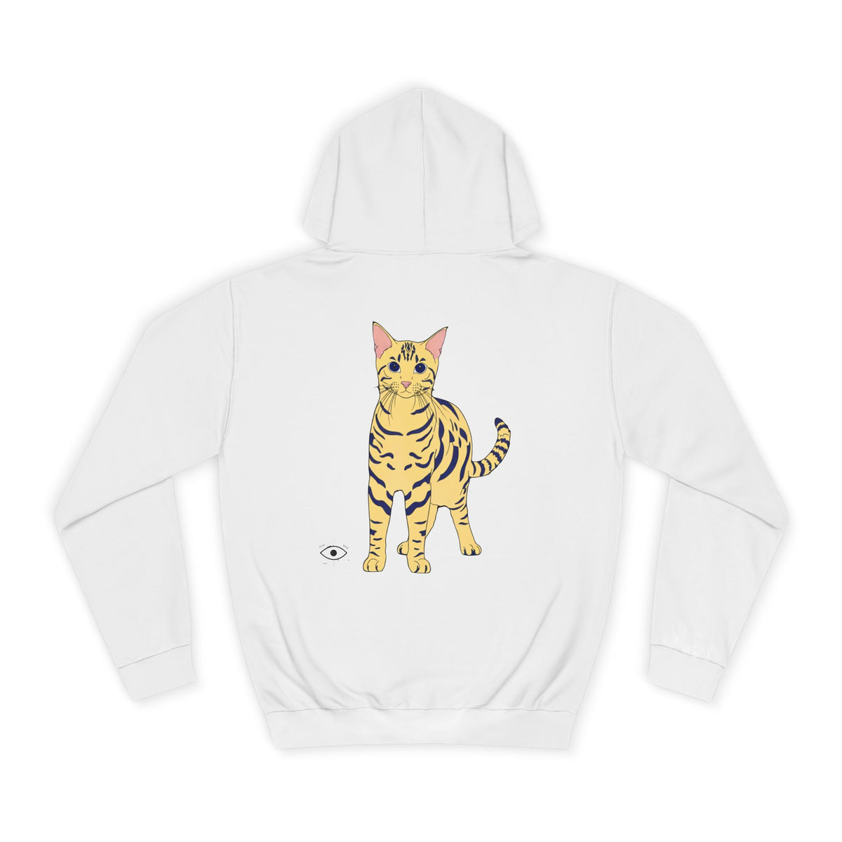 Benjamin The Cat Unisex College Hoodie