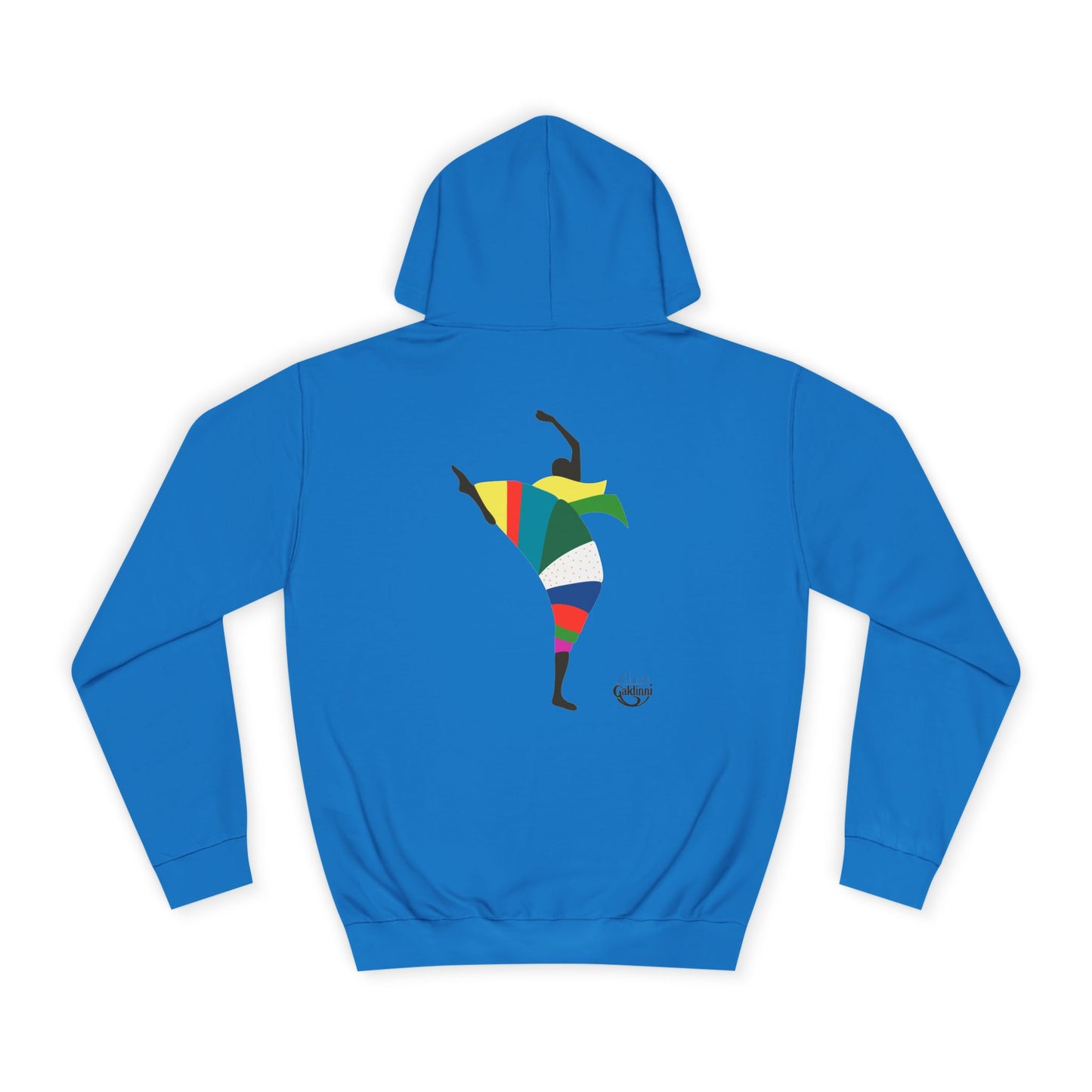 Colorful Dancer Unisex College Hoodie - Stylish Daily Wear